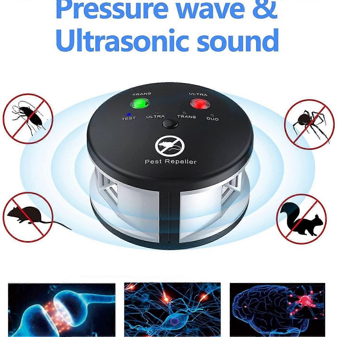 360 Degree Indoor Rat Repeller Insect Repeller Squirrel Repeller Ultrasonic Pest Repeller