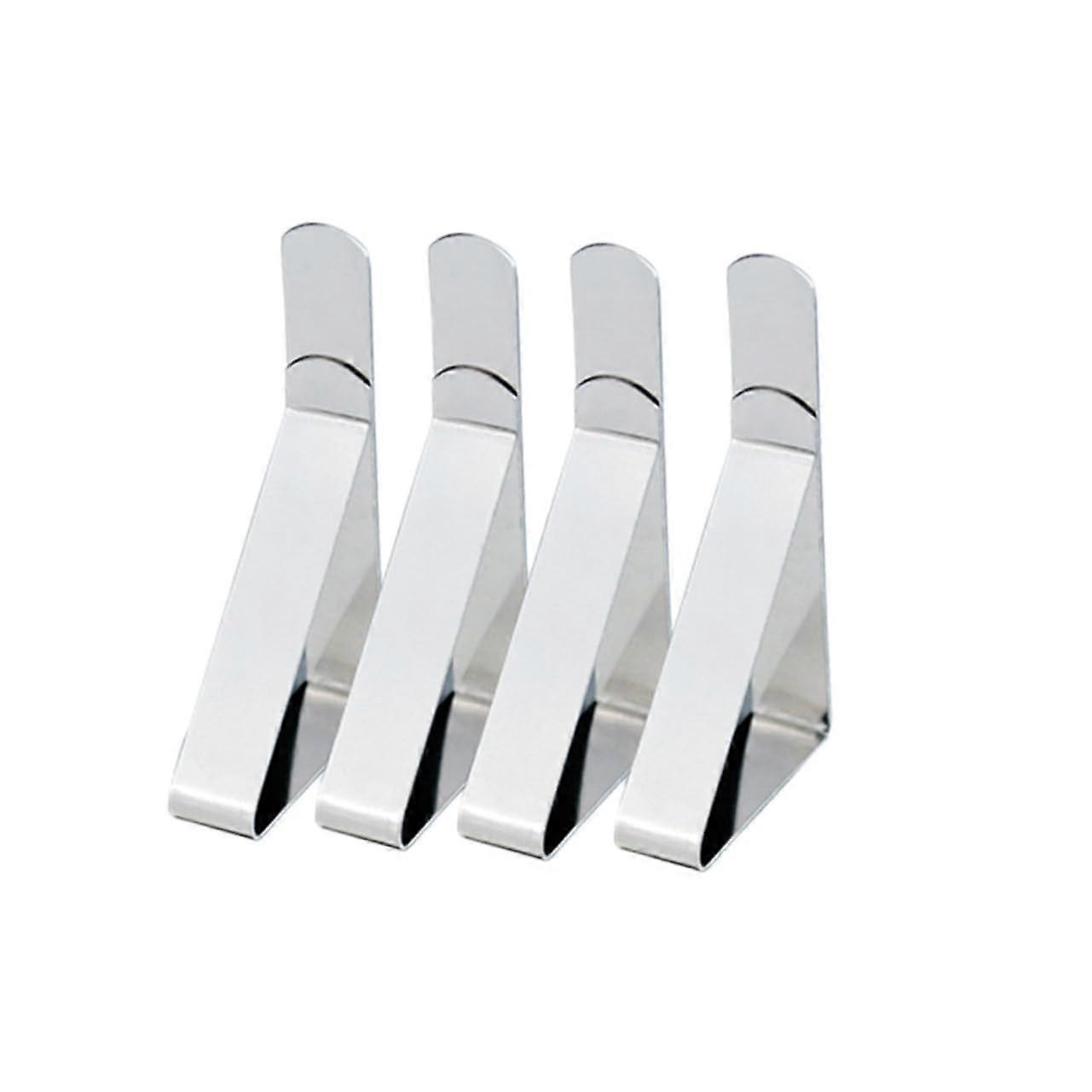 Tablecloth Clips 10-Piece Adjustable Non-Slip Clamps For Garden Weddings Parties Durable For Various Table Thicknesses