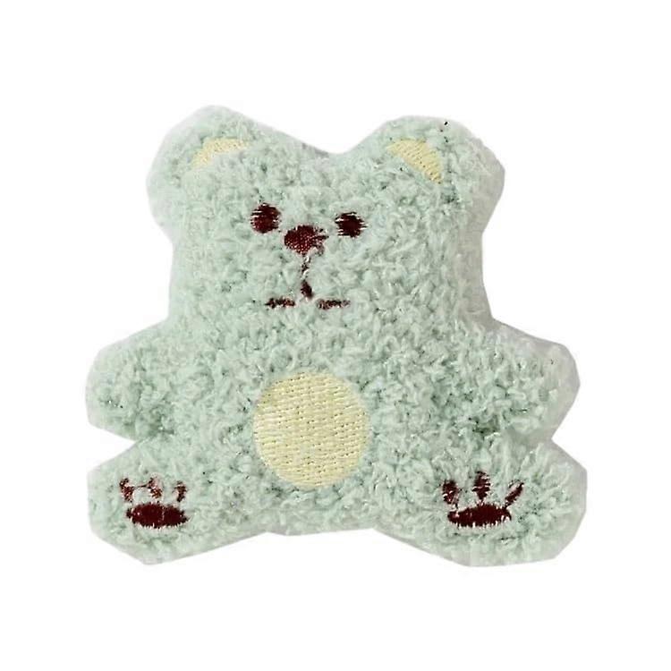 Cat Toy with Catnip - Plush Chew Toy for Kittens, Teeth Grinding and Clawing, Green Panda Design, Pet Accessories