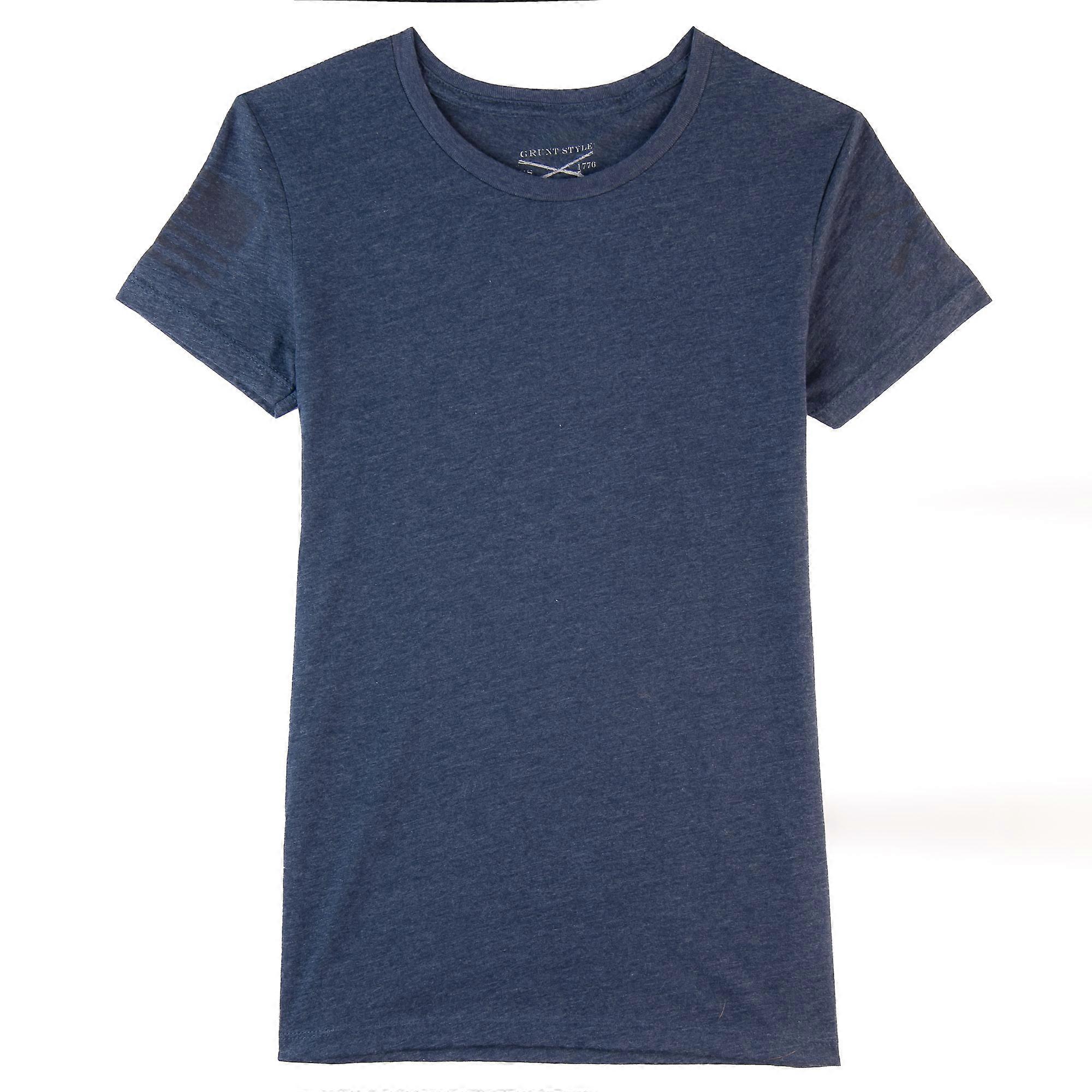 Grunt Style Women's Ghost Basic T-Shirt - Midnight Navy