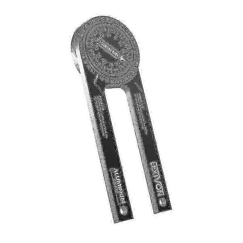 High Precision Plastic Protractor for Miter Saw with Engraved Dial