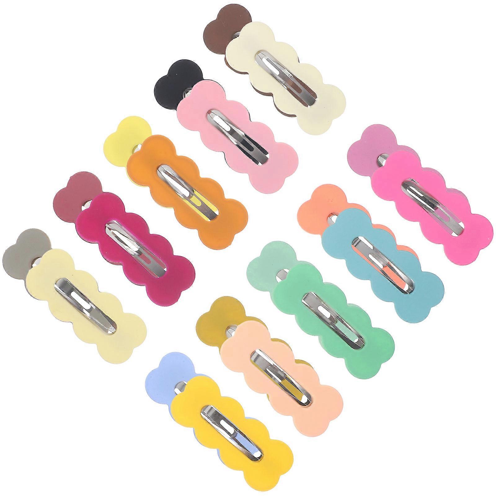 Here's a refined and appealing product description for your **30pcs Candy Color Hair Clips**:
### **30PCS Candy Color Hair Clips Small Delicate