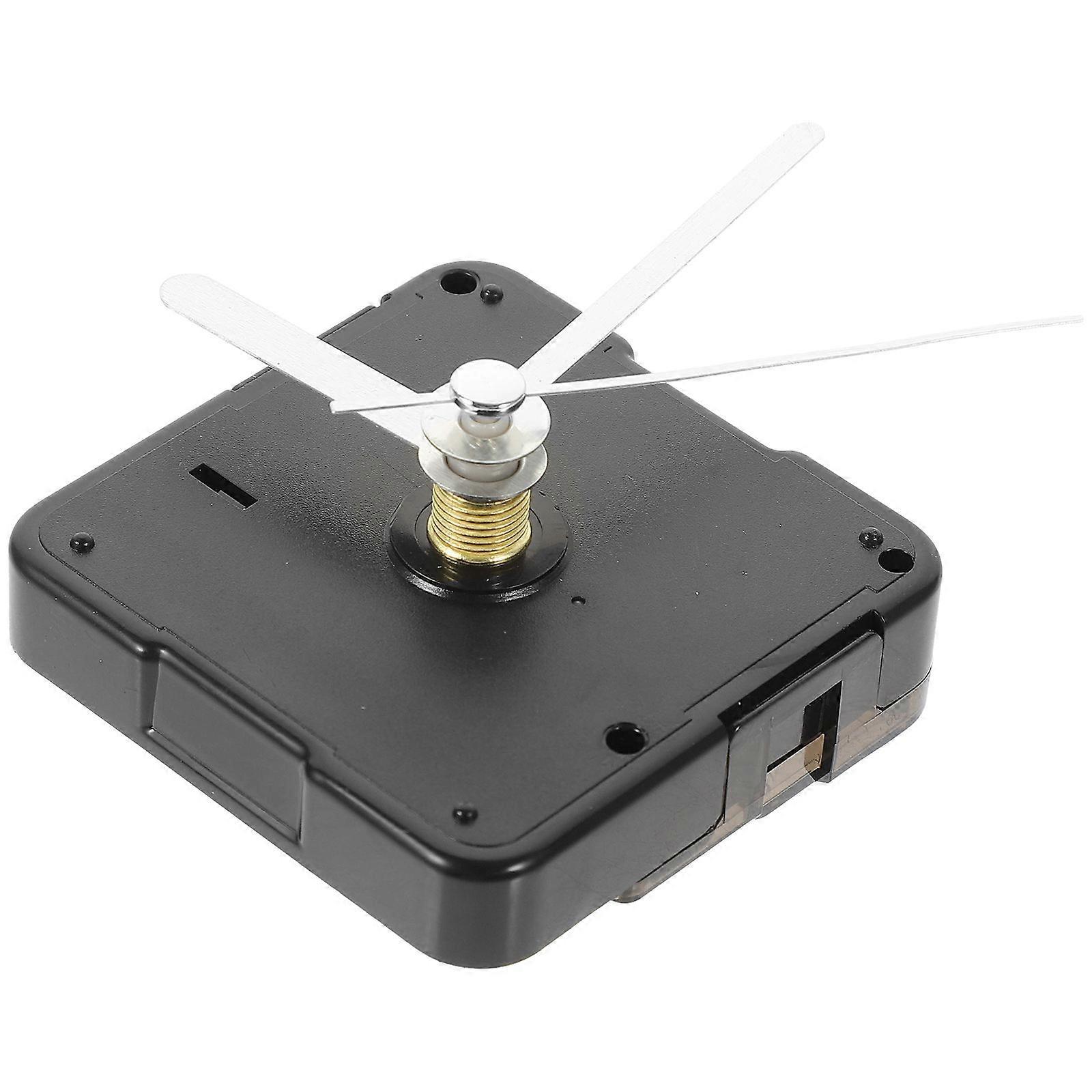 Diy Clock Mechanism Kit Clock Movement Replacement School Use Acrylic Material Simple Style 1Set