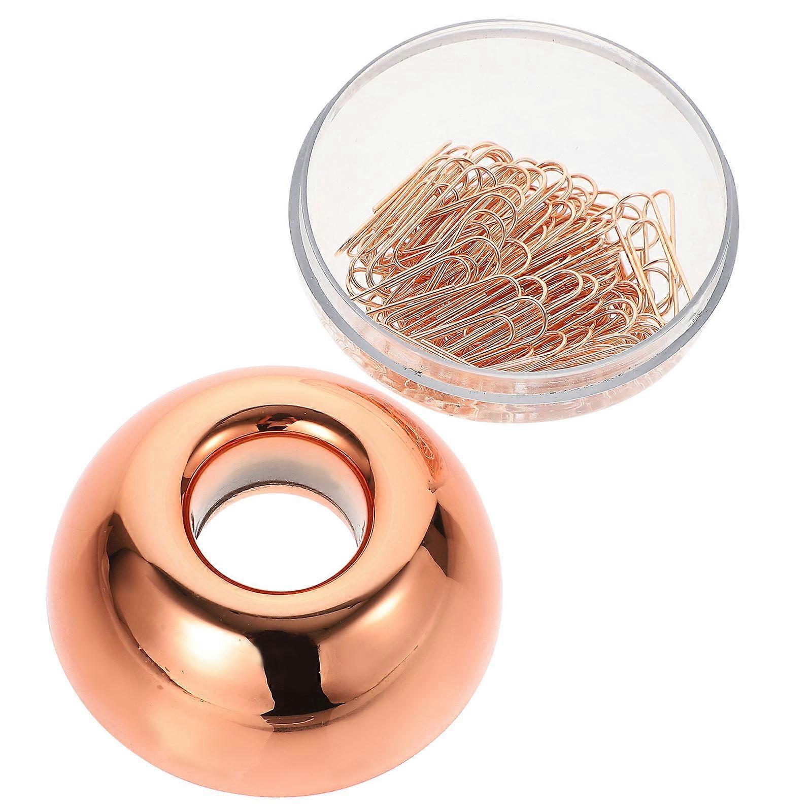 Bulk Paper Clips Binder Paper Clip Document Organization Office Workers 7X7X6CM 100Pcs