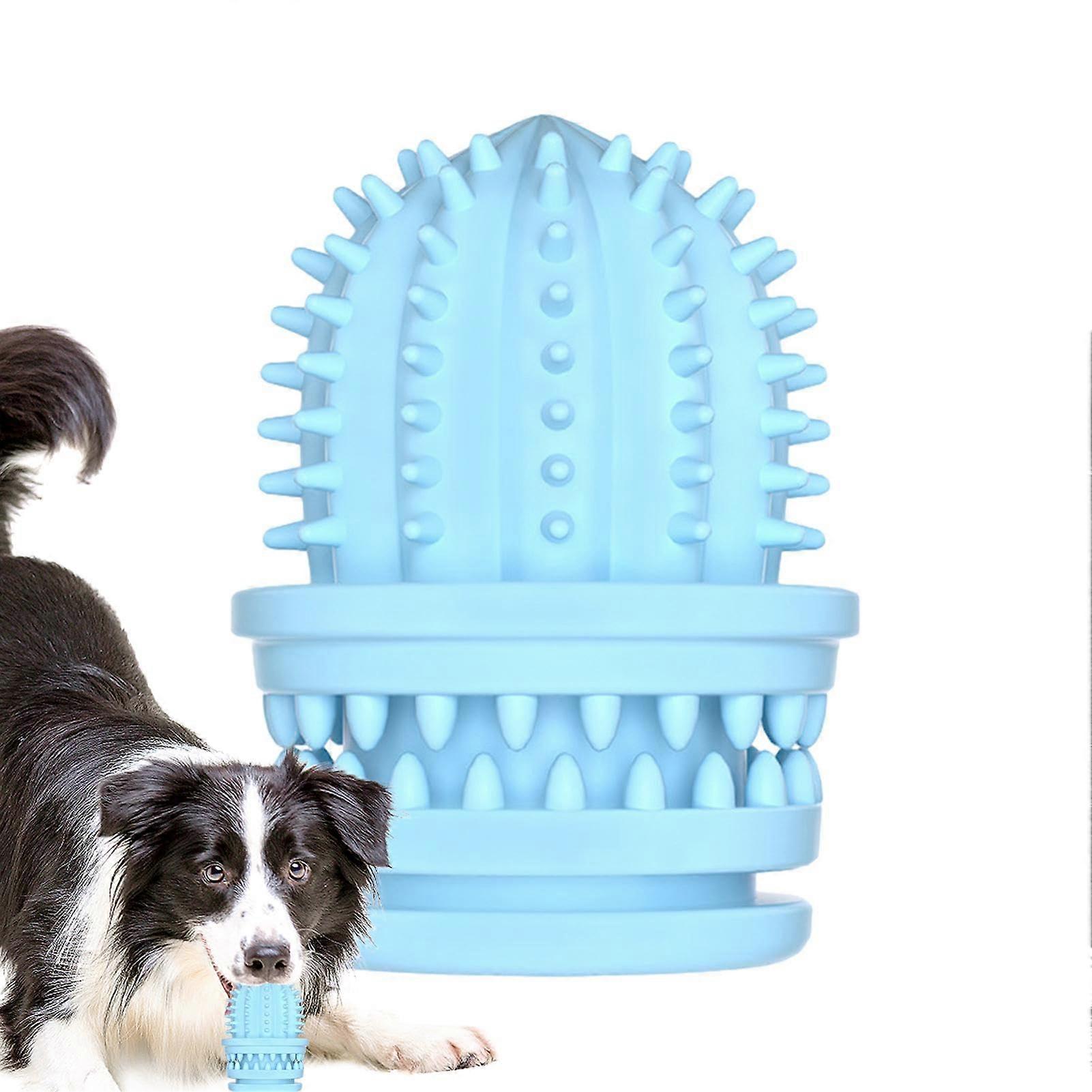 Tough Toys For Dogs Cactus-Shaped Dog Chew Toy Interactive Teeth Cleaning Toy For Aggressive Chewers Small Medium Large