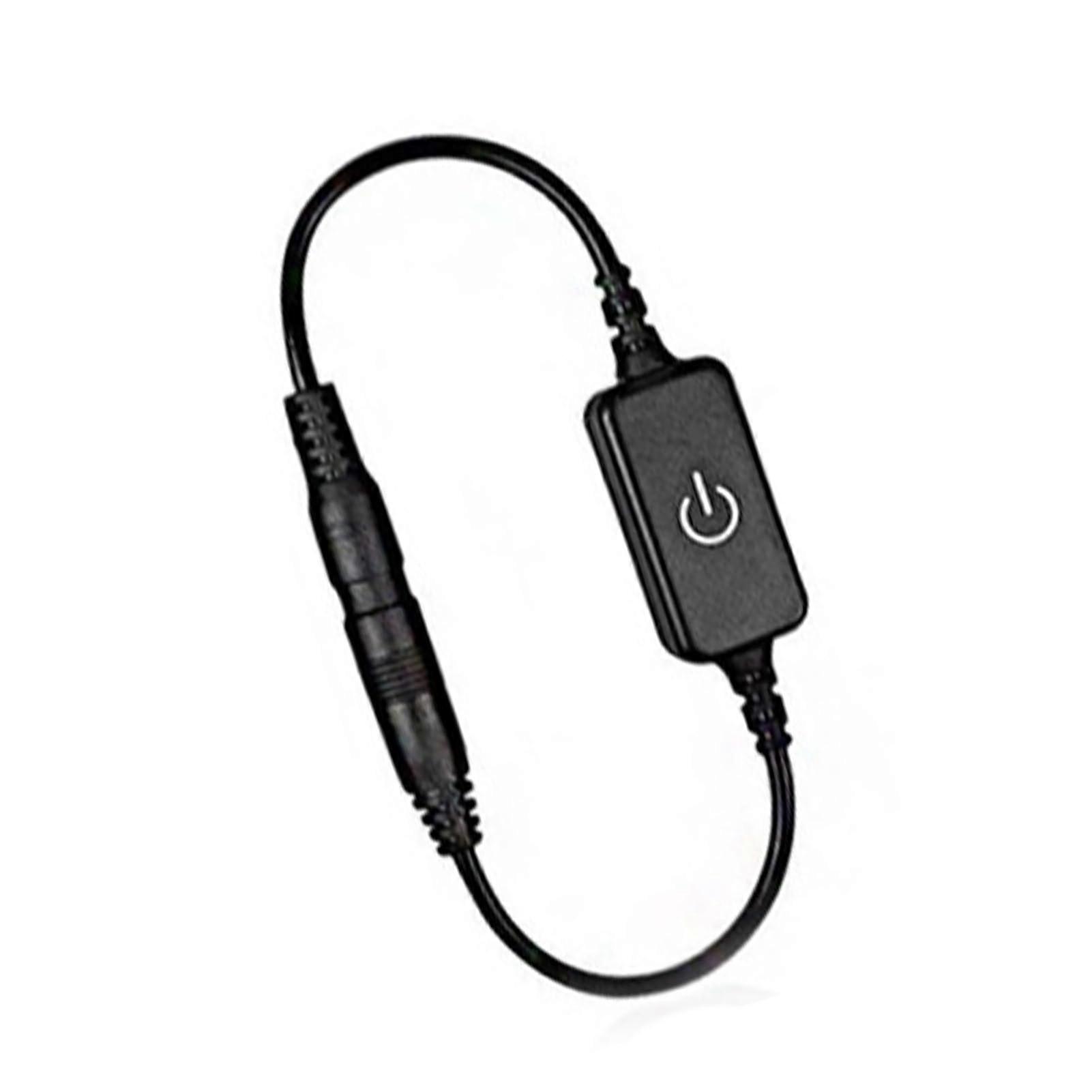 LED Touch Inline Inline Dimmer Antislip Coating (Black)