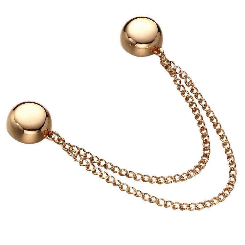 Magnetic Clasp Brooch Securing Scarves Women Metal Material 4.1×0.5×0.4in Versatile Design For Casual Outings 1Set
