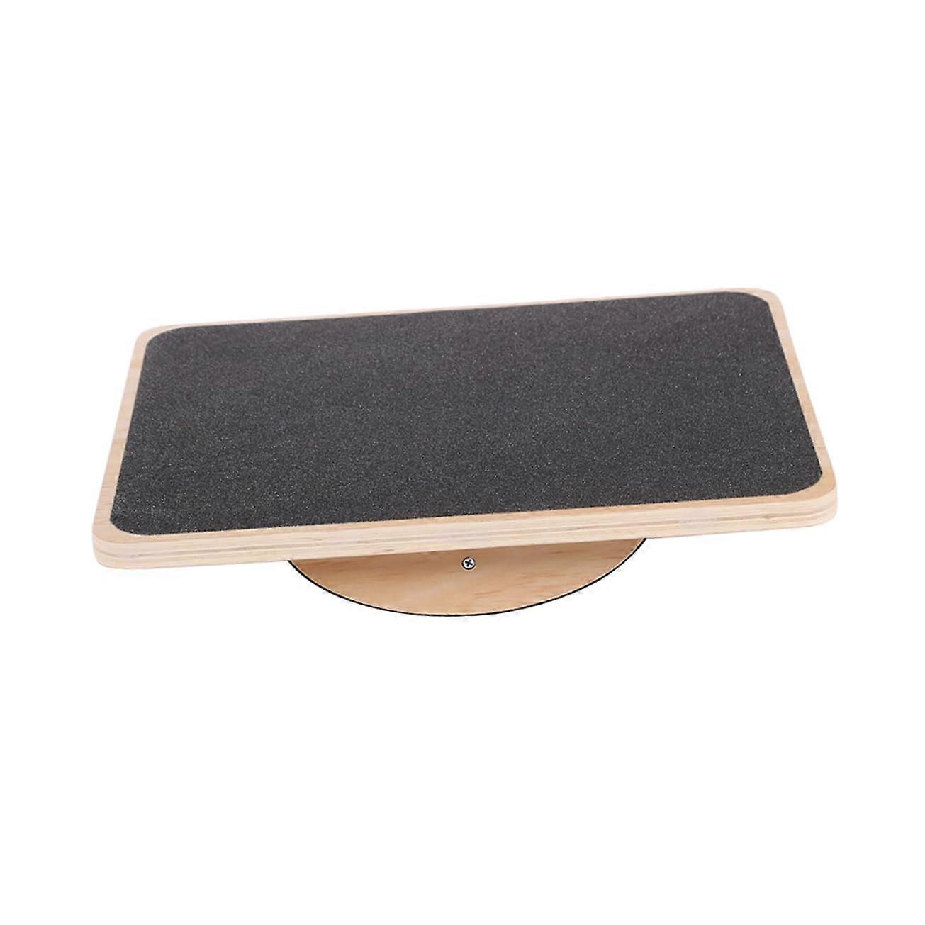 Balance Board Plank Flutter Abs Workout Wooden Slanted Board Platform