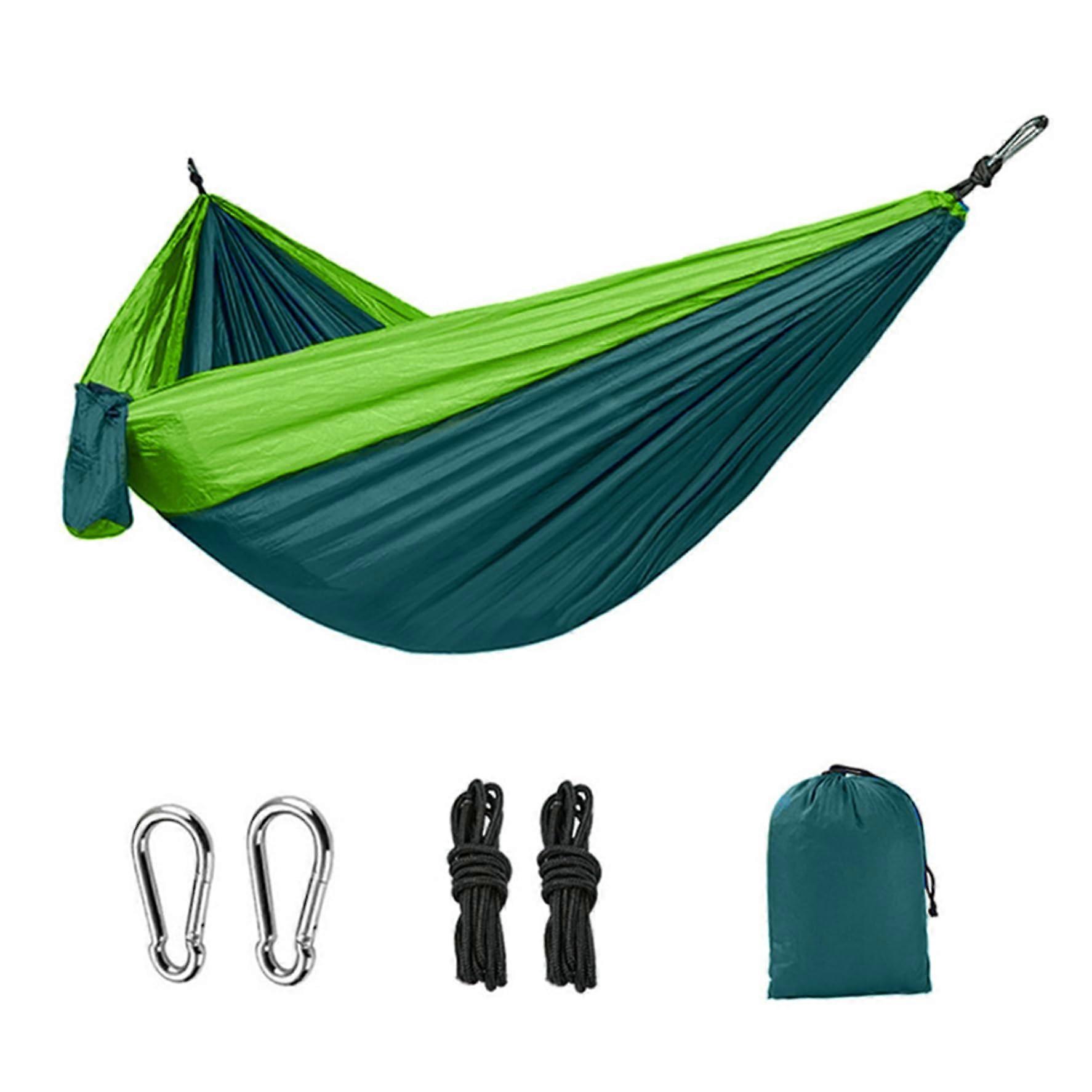 Camping Hammock Breathable Double Hammock Performance Portable Lightweight Outdoor MultiPurpose for Hiking Beach Outdoors 55' x 106' Portable