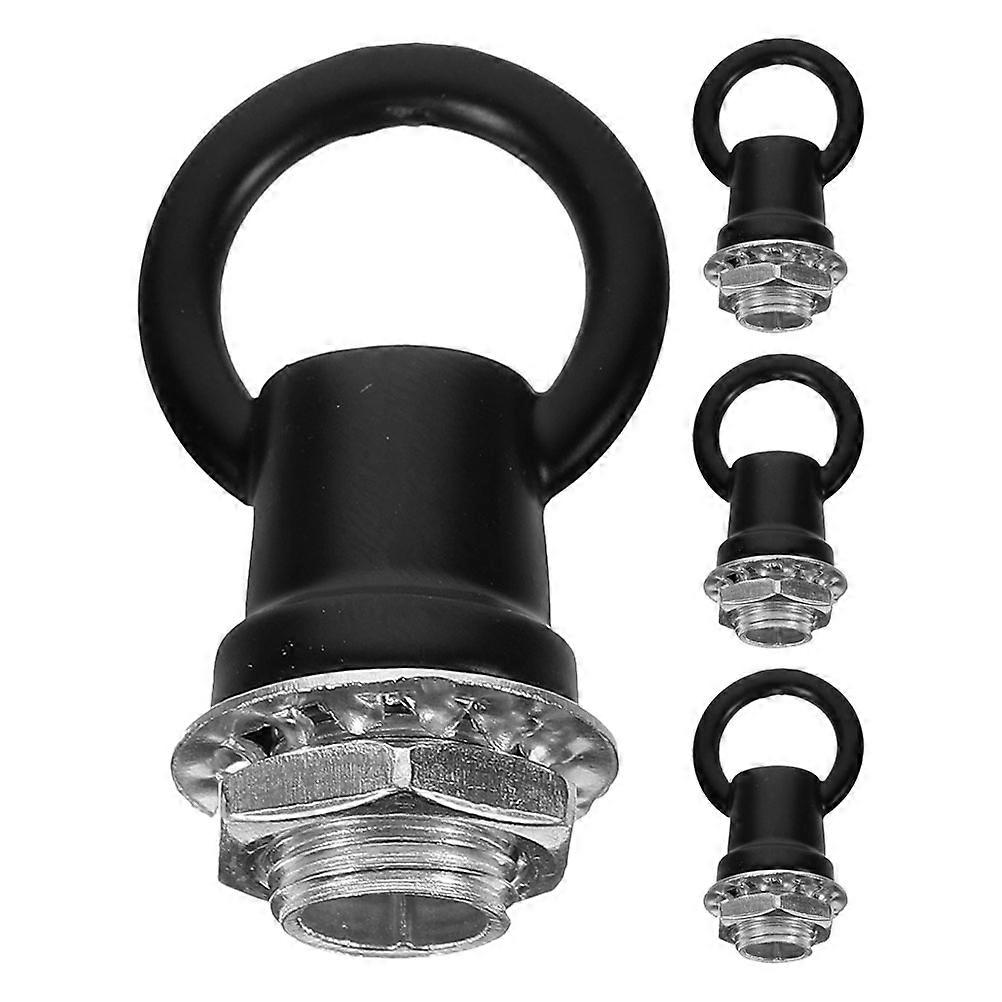 Light Fixture Hooks Heavy Duty Lantern Hook Fastener For Hanging Lanterns And Fixtures Closed Ring Design 4Pcs