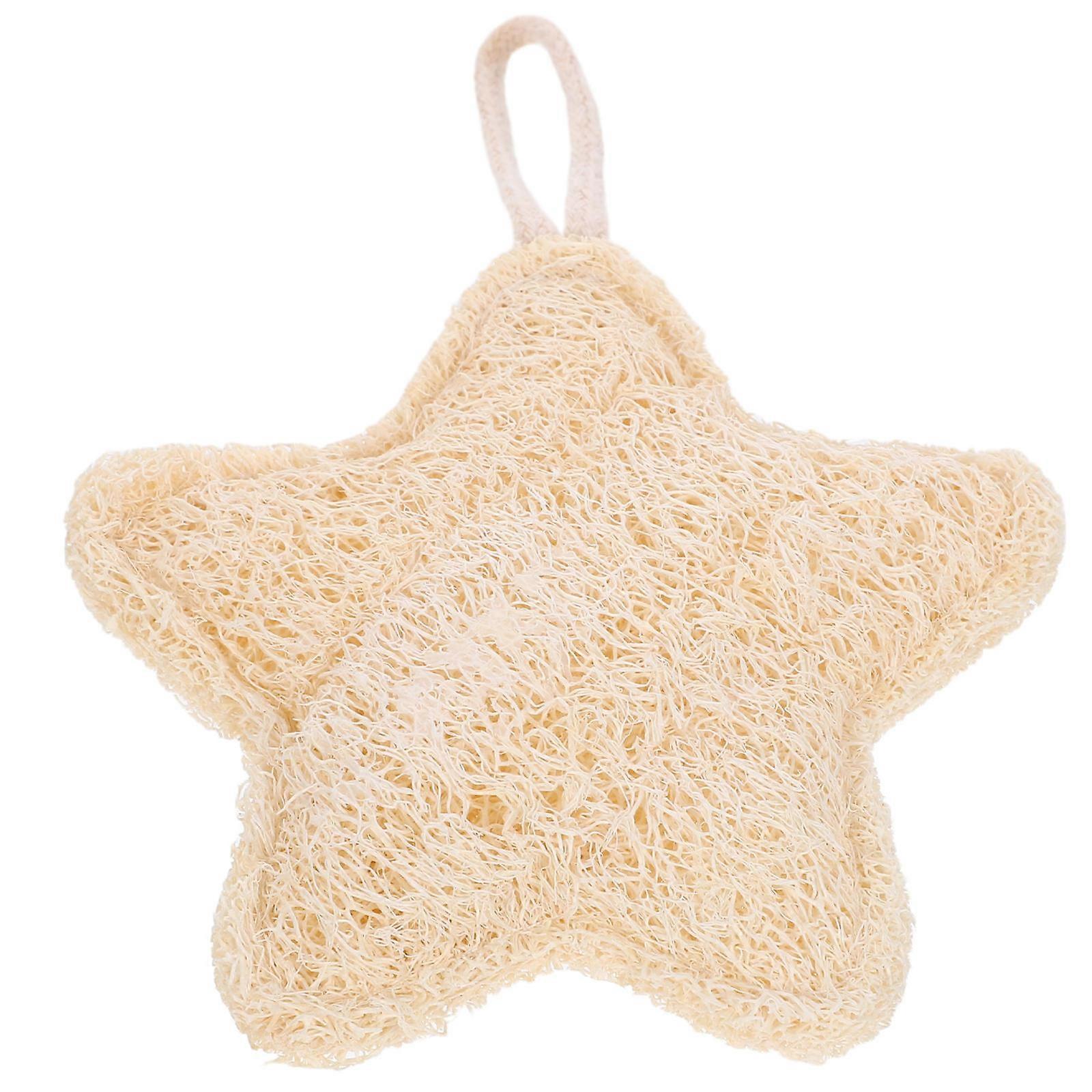 Natural Loofah Sponge for Bathing Cartoon Design Exfoliating Body Scrubber for Adults, Durable and Gentle Shower Tool for Cleansing and Massaging