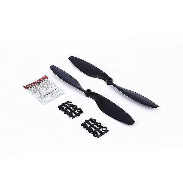 1045 black red nylon propeller for hexa multicopter.