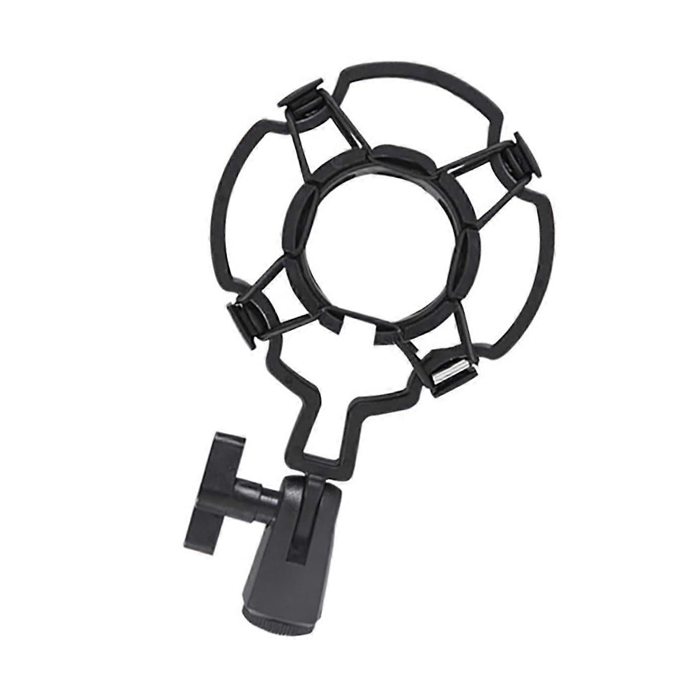 Microphone Shock Absorber Mount with Adjustable Stand for Podcasters and Music Creators