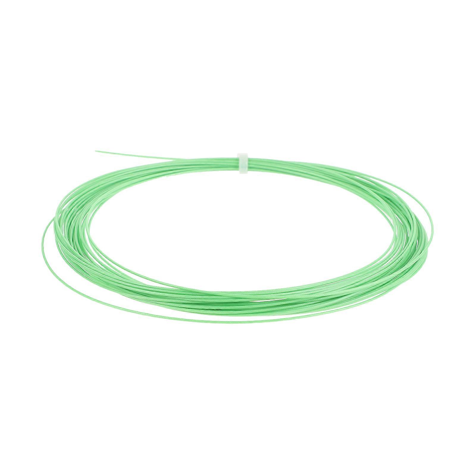 Badminton Racket Strings Racket Replacement String Beginners Badminton Practice 10m x 0.7mm Green Nylon 1 Roll