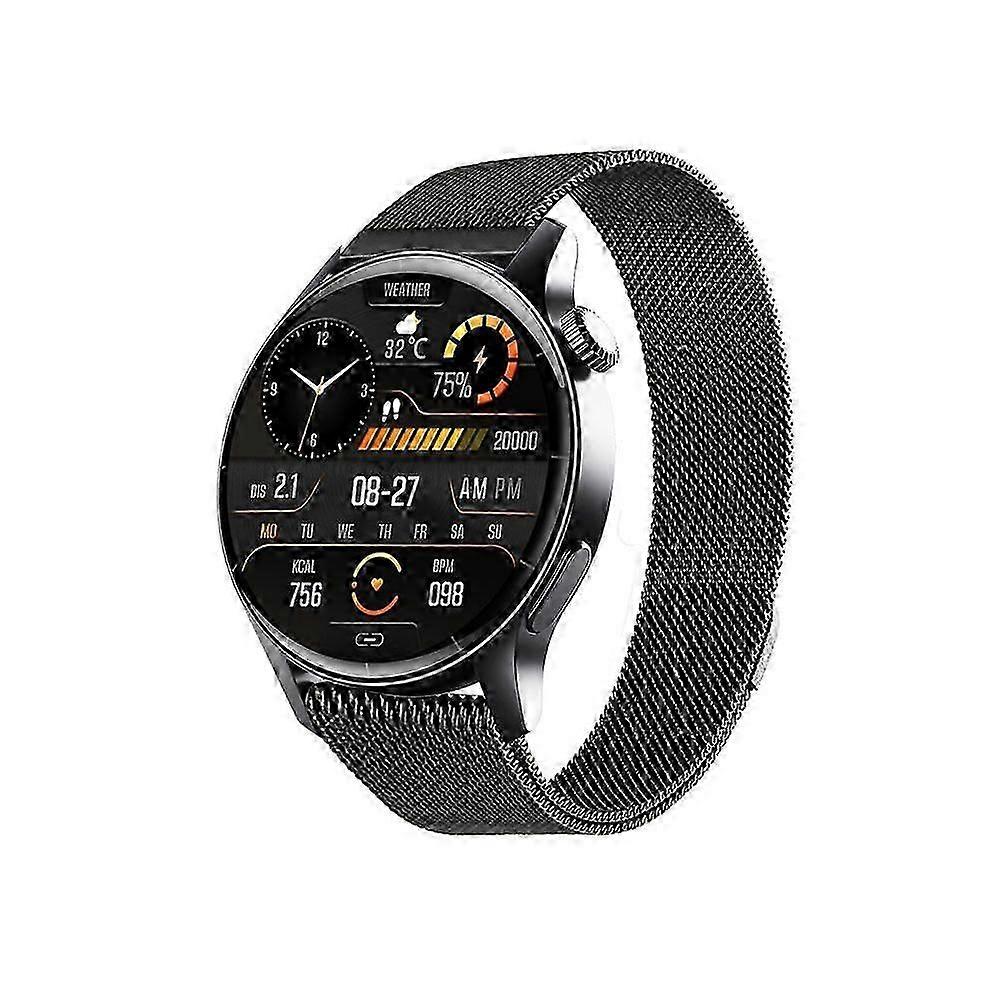 Bloedglucose Smartwatch, F207R Hartslag, Bloedzuurstof, Bloeddruk, Bluetooth Call Sporthorloge