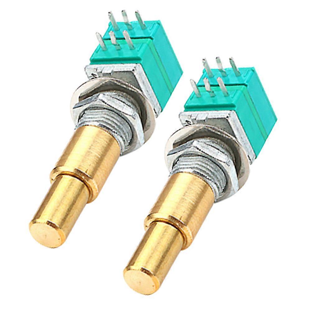 Replacement Guitar Potentiometer 2Set Audio Pot For Guitarists Perfect For Musical Instrument Use Sturdy Metal Material