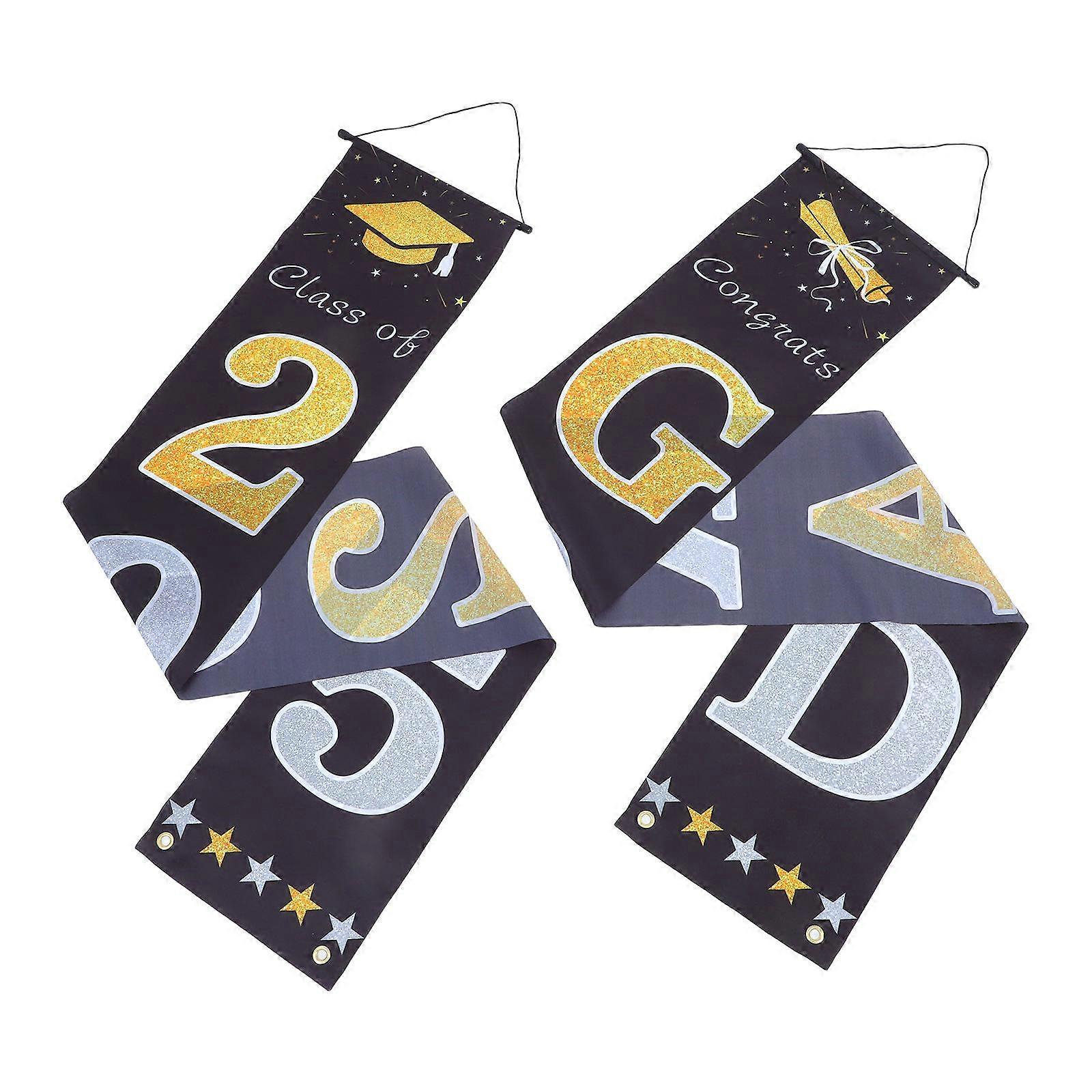 Graduation Party Decorations 1Pair Multi Polyester for Graduation Party Decorations