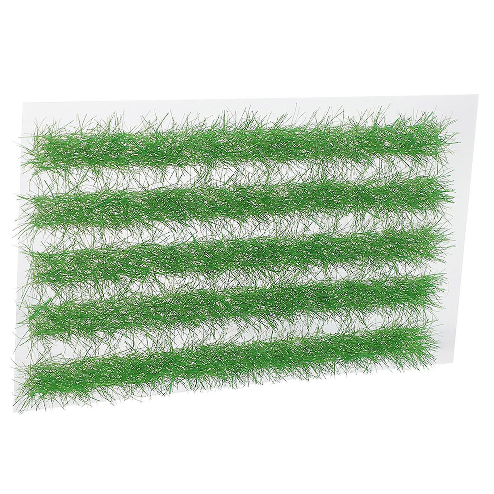Fake Grass Mat Artificial Grass Cluster Mini Landscape Gardens Cluster Shape 12.00X0.80X0.80CM 1Pack