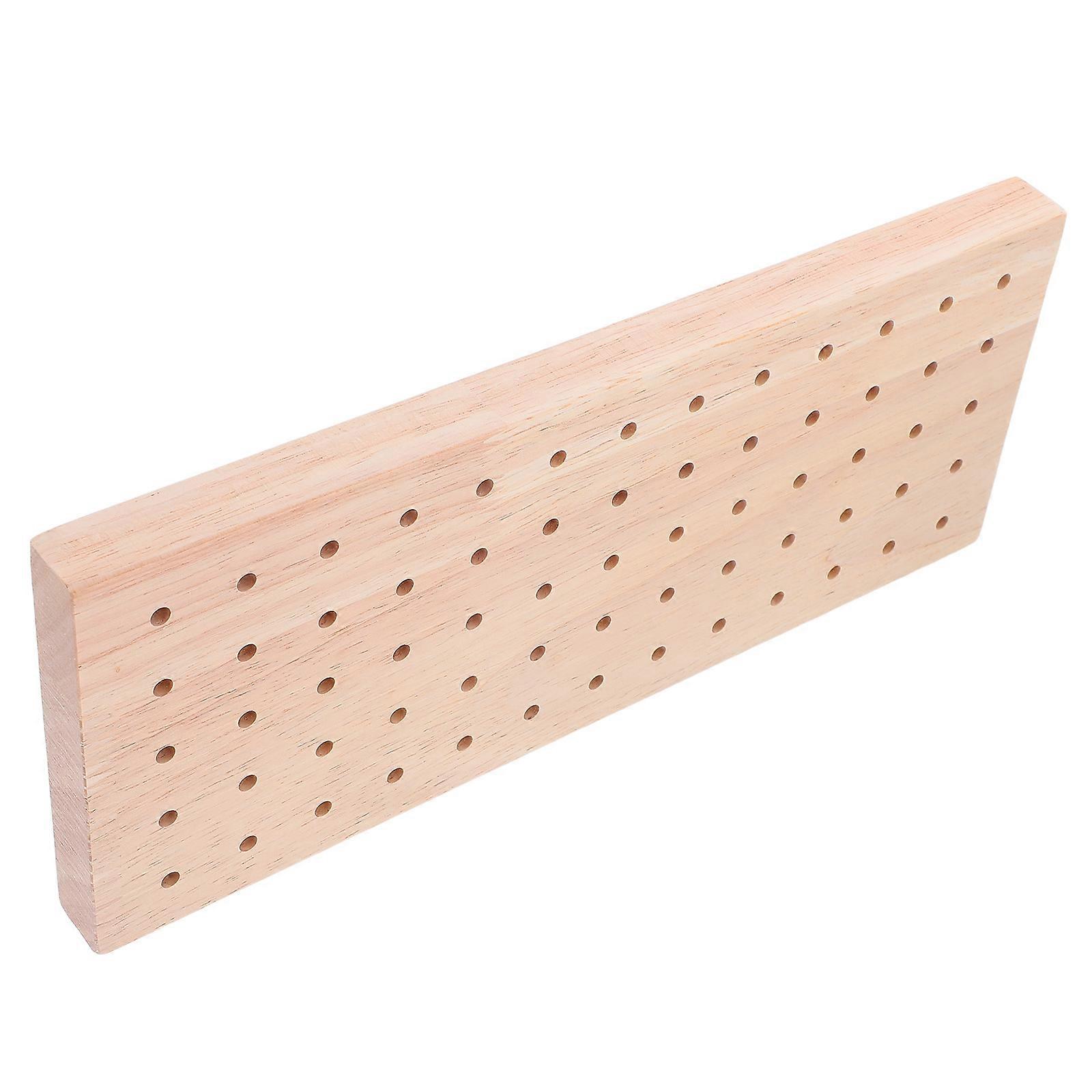 Wooden Lollipop Holder for Snack Display and Storage Beige Color and Space Saving Design 1 Piece