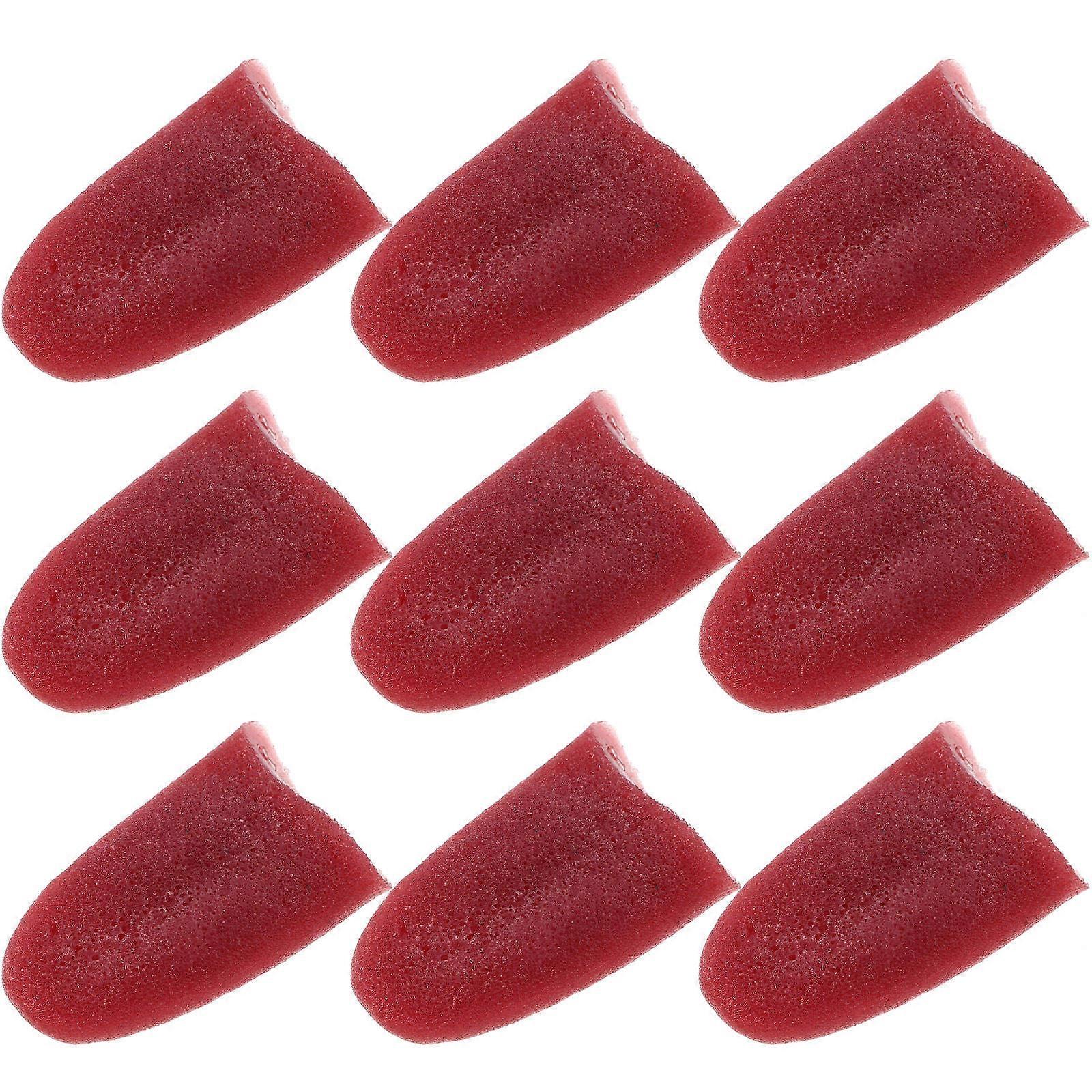 10pcs Sticky Tongue Prank April Fools' Day Joke Simulated Tongue Props