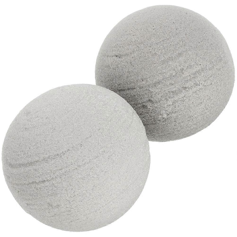 2pcs Floral Foam Balls for Flower Arrangement, Dried Flower Mud Craft Supplies for DIY Projects and Creative Decor