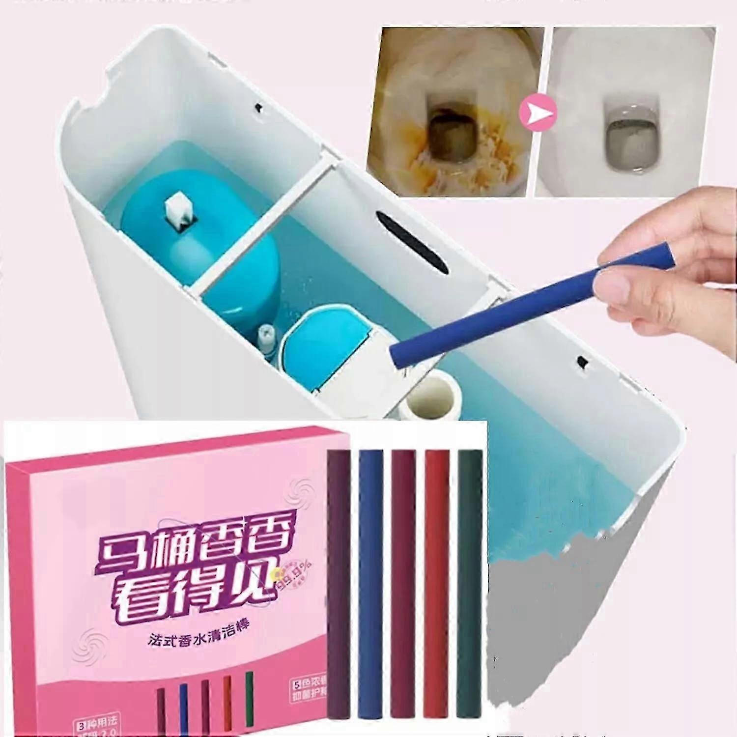Multi-functional Deodorizing Toilet Cleaning Sticks,Automatic Long-Lasting Fresh