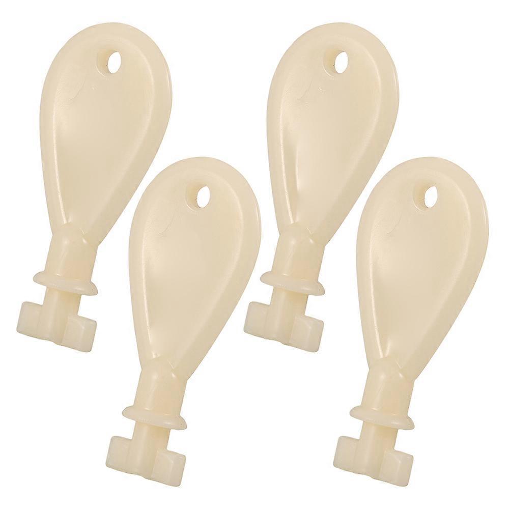 4pcs Key for Dispenser Replacement Fits Paper Towel Dispenser Lock Commercial Towel and Tissue Box Dispenser
