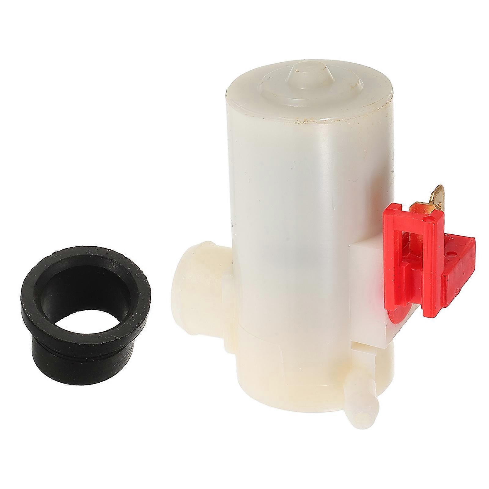 Replacement Windshield Washer Pump Motor Adverse Weather Conditions Plastic Material CRV 1Set