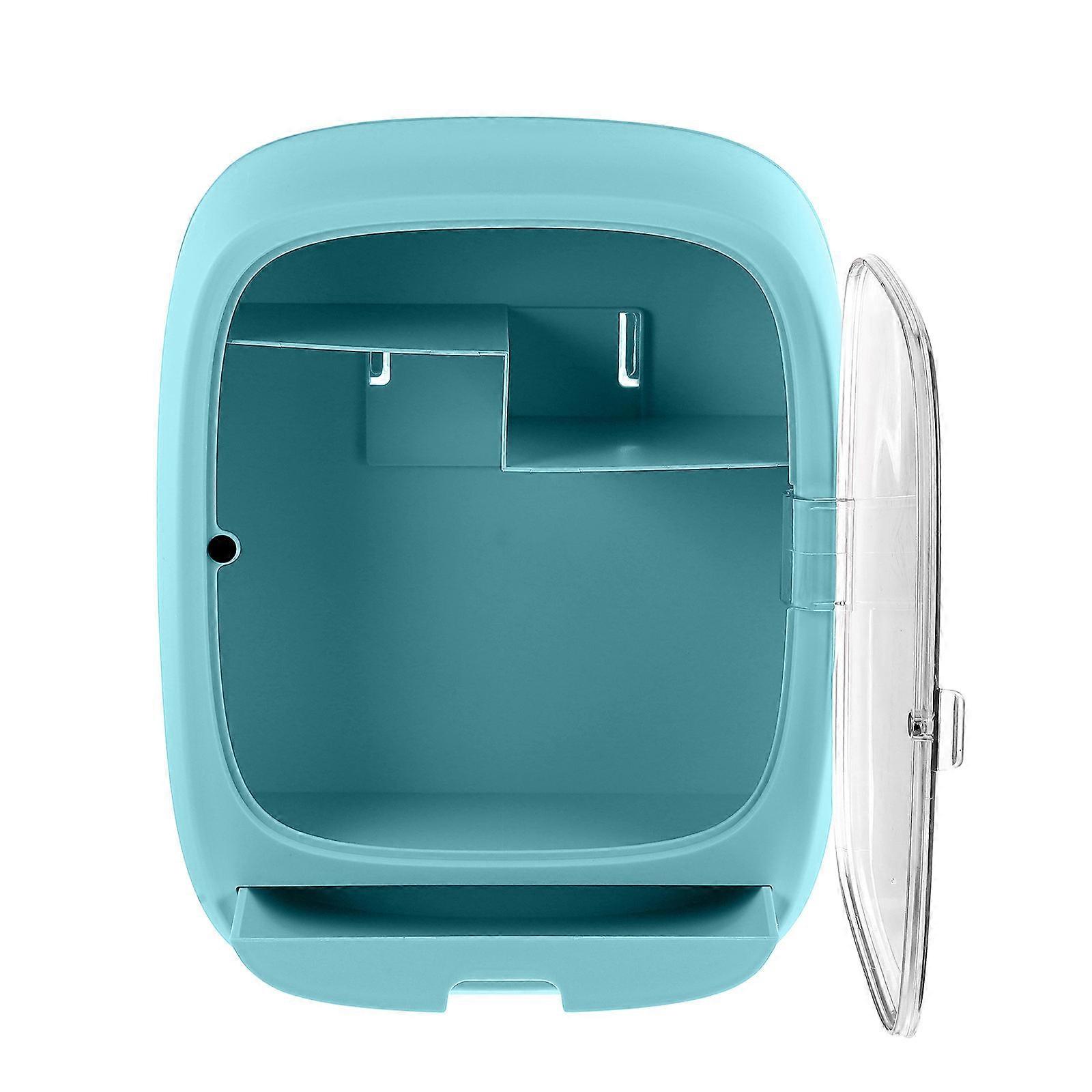 1pc No Drill Bathroom Storage Mounted Cosmetic Organizer Box