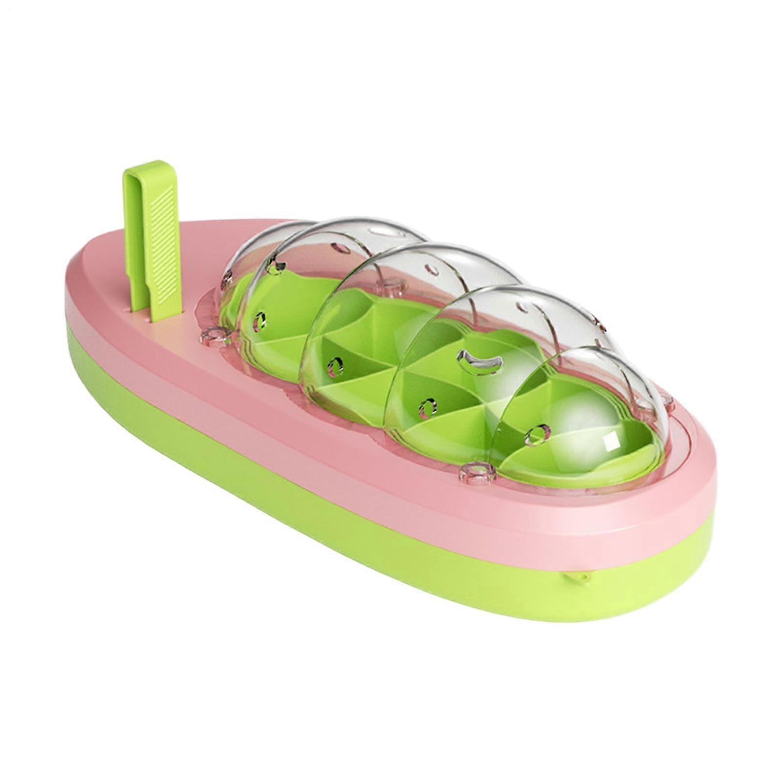 Silkworm Breeding Container Transparent Hatching Box for Silkworms, Pink