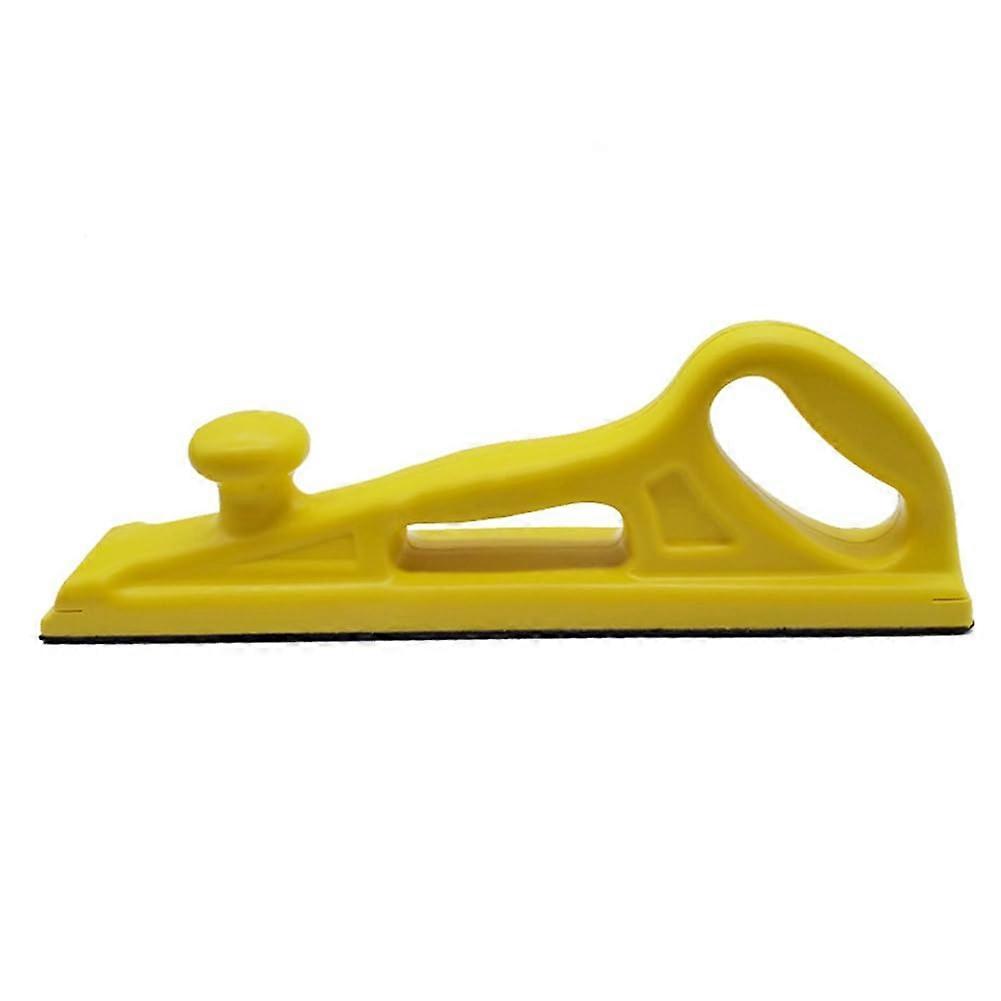 Hand Sanding File Block With Velcro Fastening, Compatible With Rolls Or Sandpaper Sheets, Durable And Easy To Install