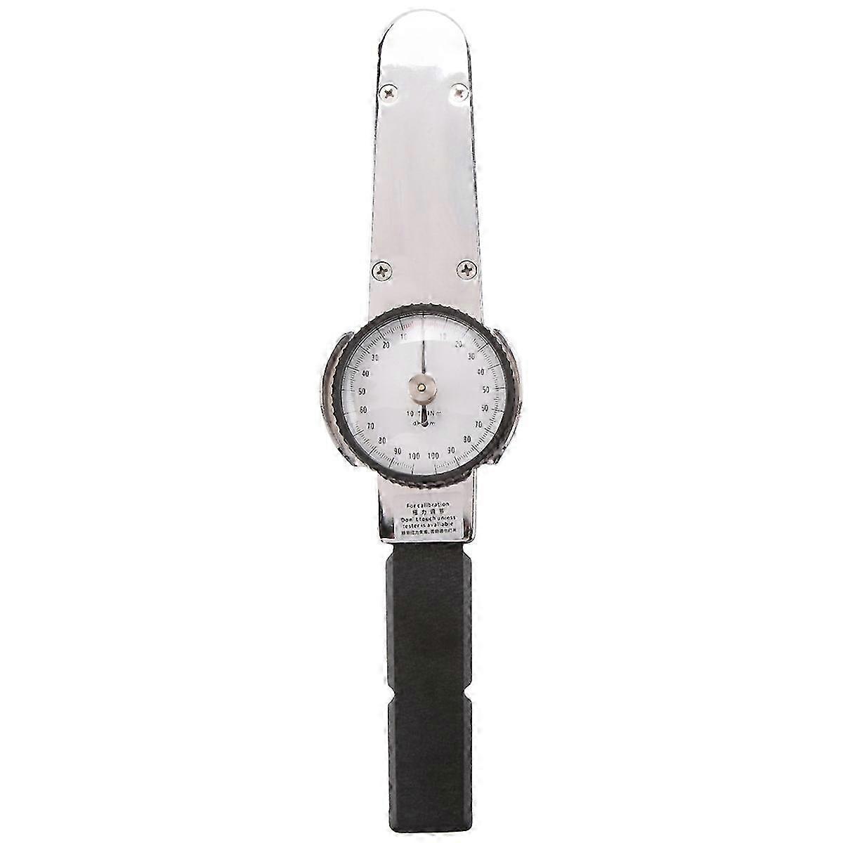 0-100N.M Professional Torque Meter Dial Indicator Two-Way Hand Tool Digital Torque WrenchBlacksilver SZRH A-SD