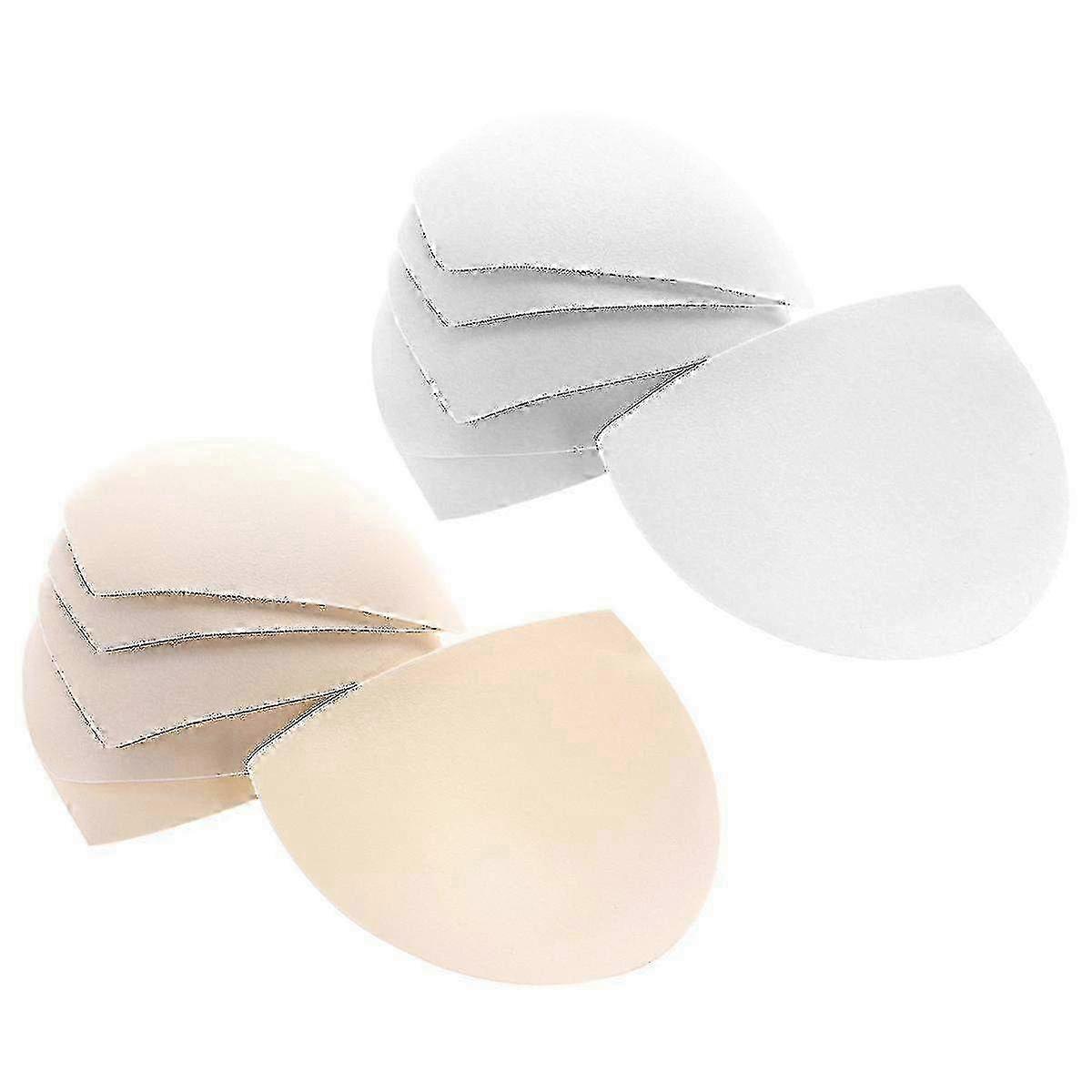 Removable Sports Swimwear Bra Inserts with 6 Pairs of Cordless Smart Sponge Pads