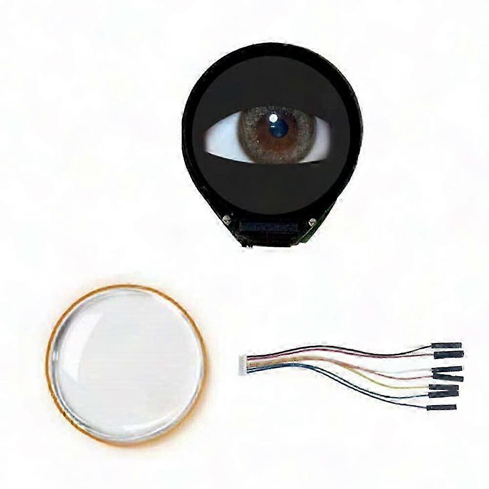0.71 Inch Round LCD Display Screen for ESP32 STM32 Electronic Eye Module