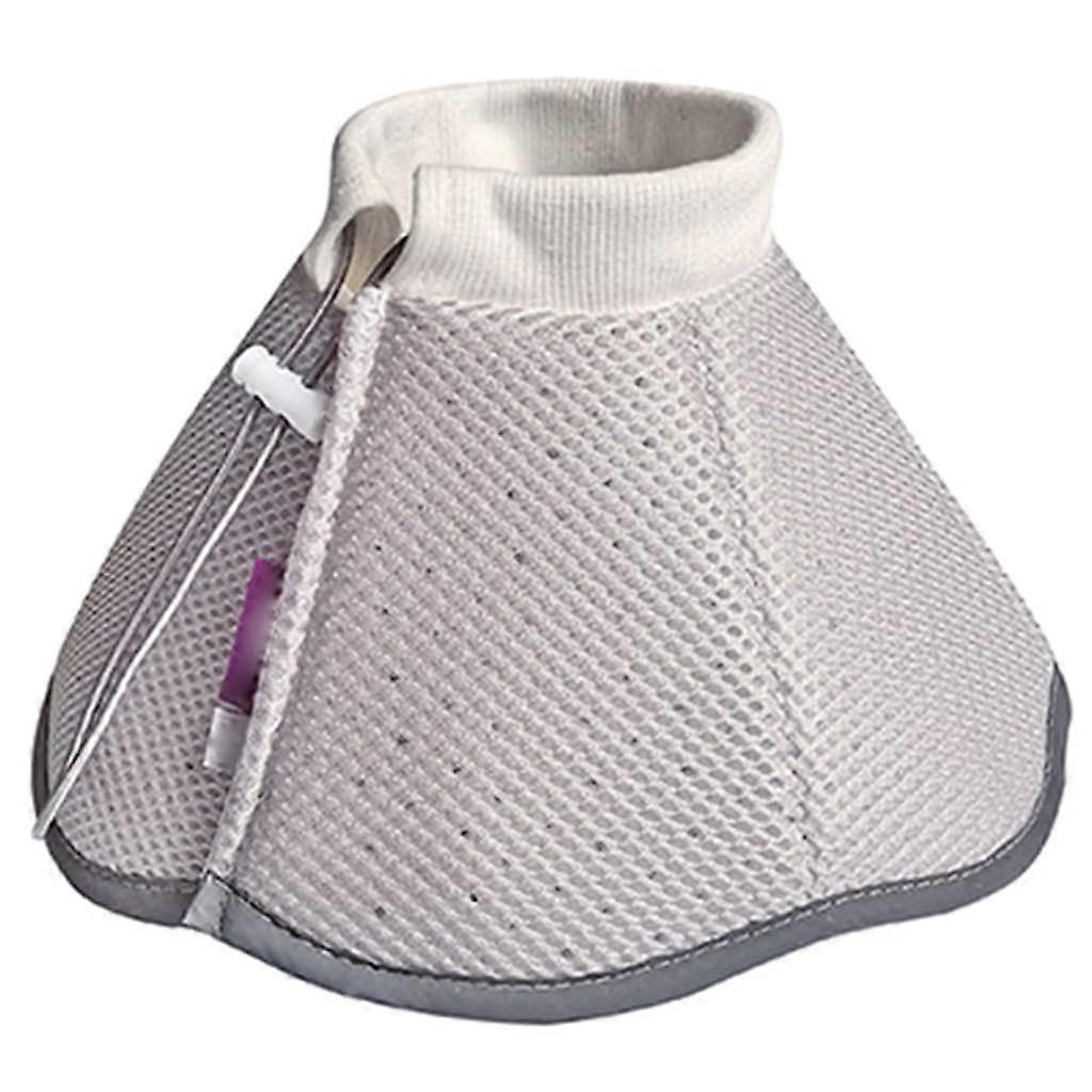 Comfortable Recovery Collar with Reflective Band for Cats and Dogs, Postoperative Care, Injury Recovery, Adjustable Size