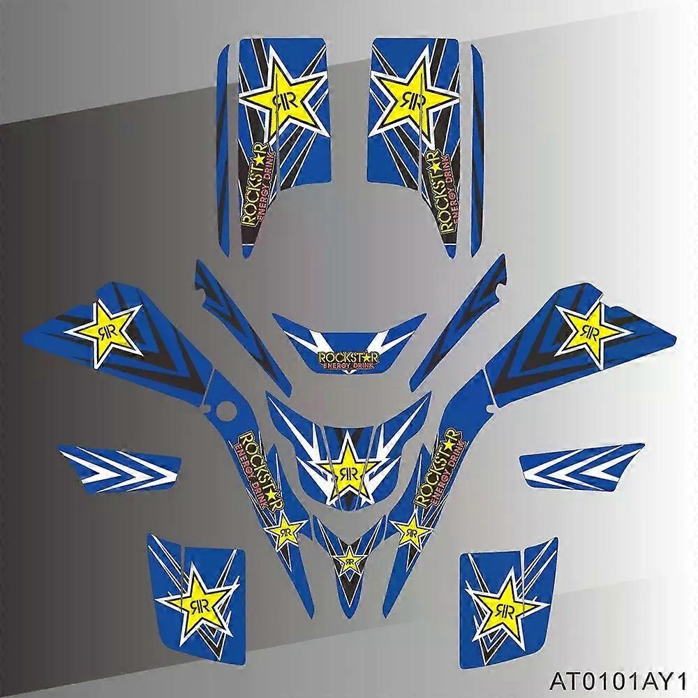 for BLASTER 200 YFS 200 Blaster200 YFS200 1988 - 2006 1990 1994 1998 2000 2002 Graphics Decals Stickers ATV Background MXCLUB