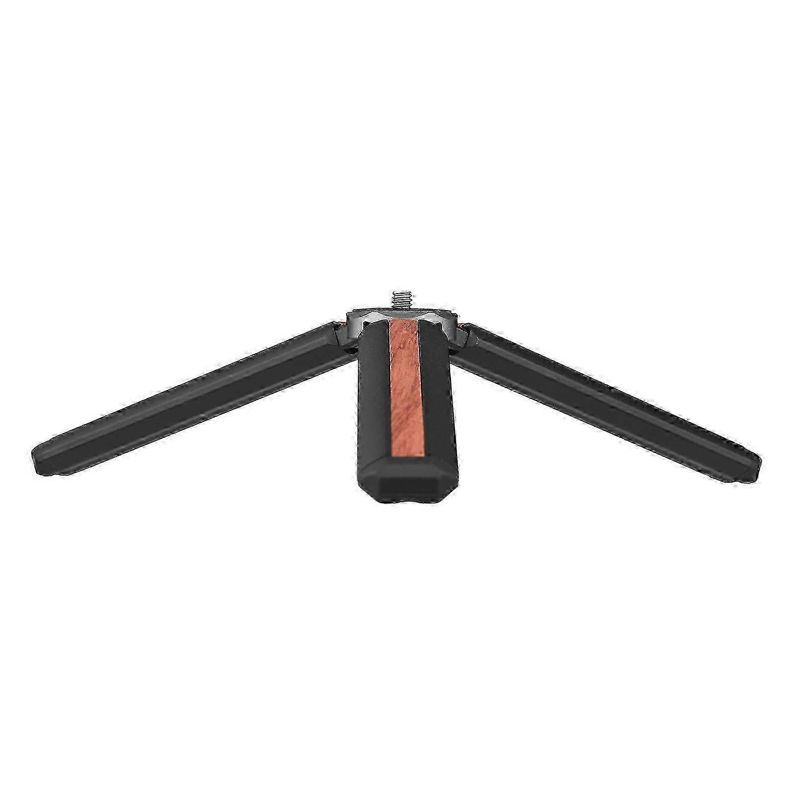 Mini Desktop Tripod Stand 1/4 inch Screw Aluminum Alloy 5kg Load Capacity Compatible with Feiyu G5/G6/G6 Max/Vimble 2S/VLOG Pocket Zhiyun CR