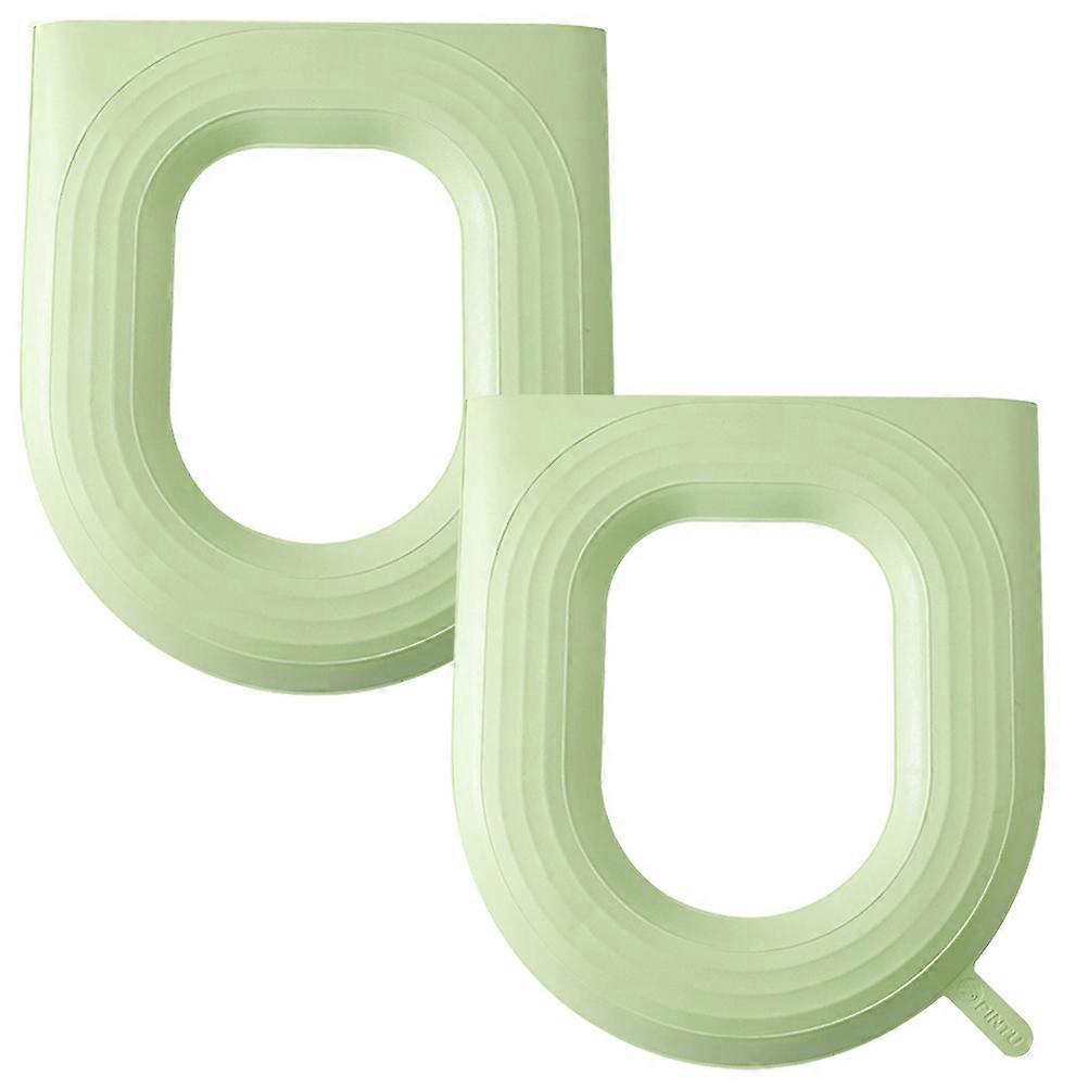 Thickened Eva Toilet Seat Cushion Pads with Hook Loop Fastener, Soft Reusable Bathroom Mat for Comfortable and Skin Friendly Seating, All Ages Use,