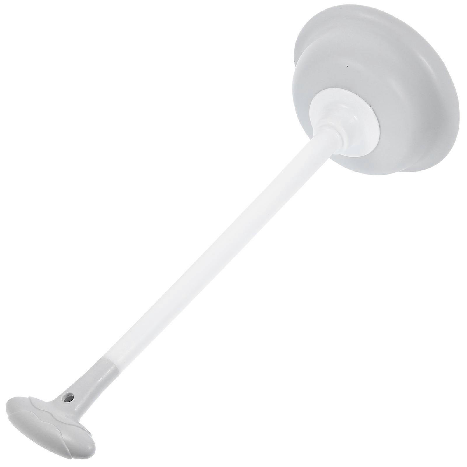 Toilet Drain Clog Remover For Bathroom Cleaning With User-Friendly Design And Tight Seal In White Color 1Pcs