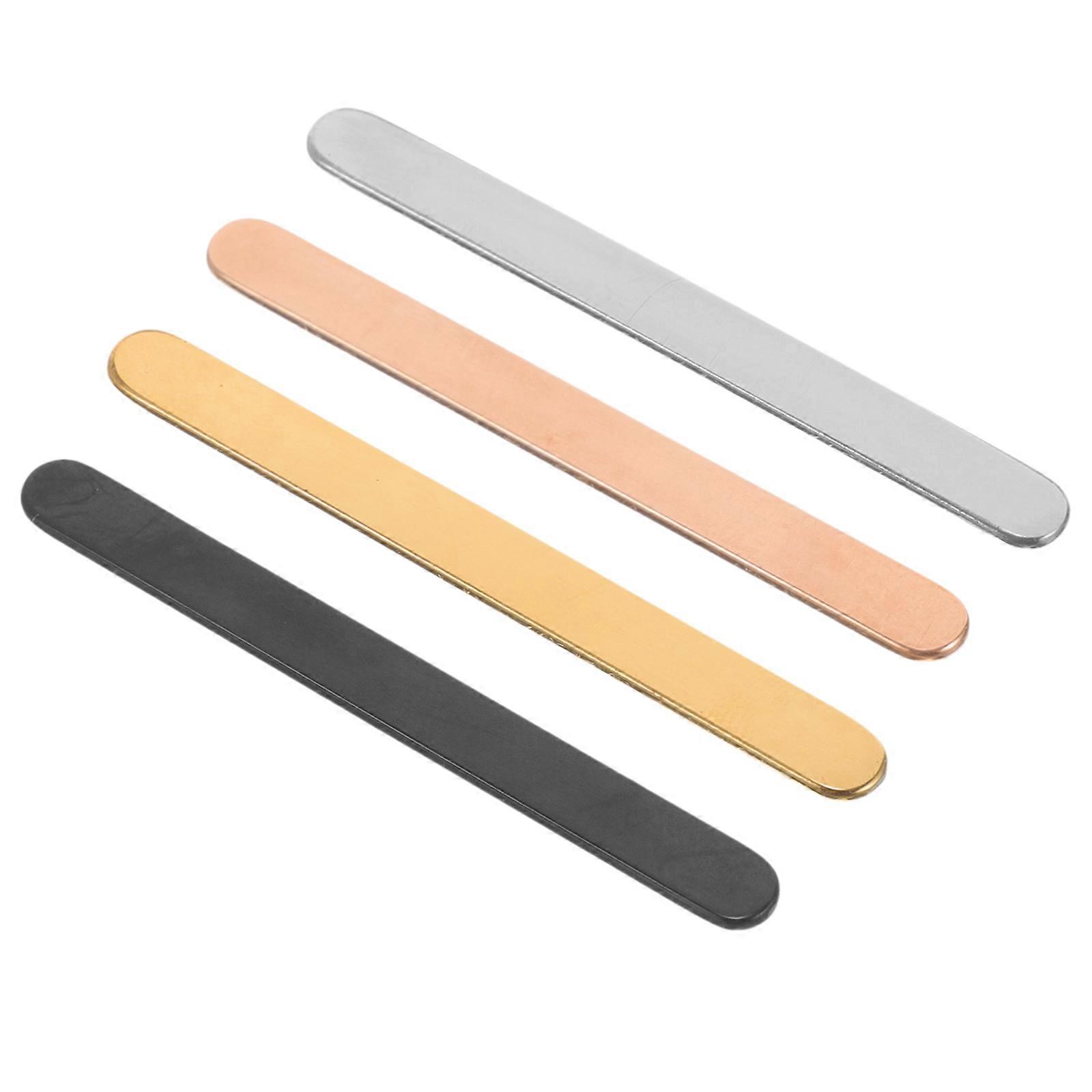 Jewellery Making Kits For Adults 4Pcs Ring Making Kit For Assorted Color Metal Stamping