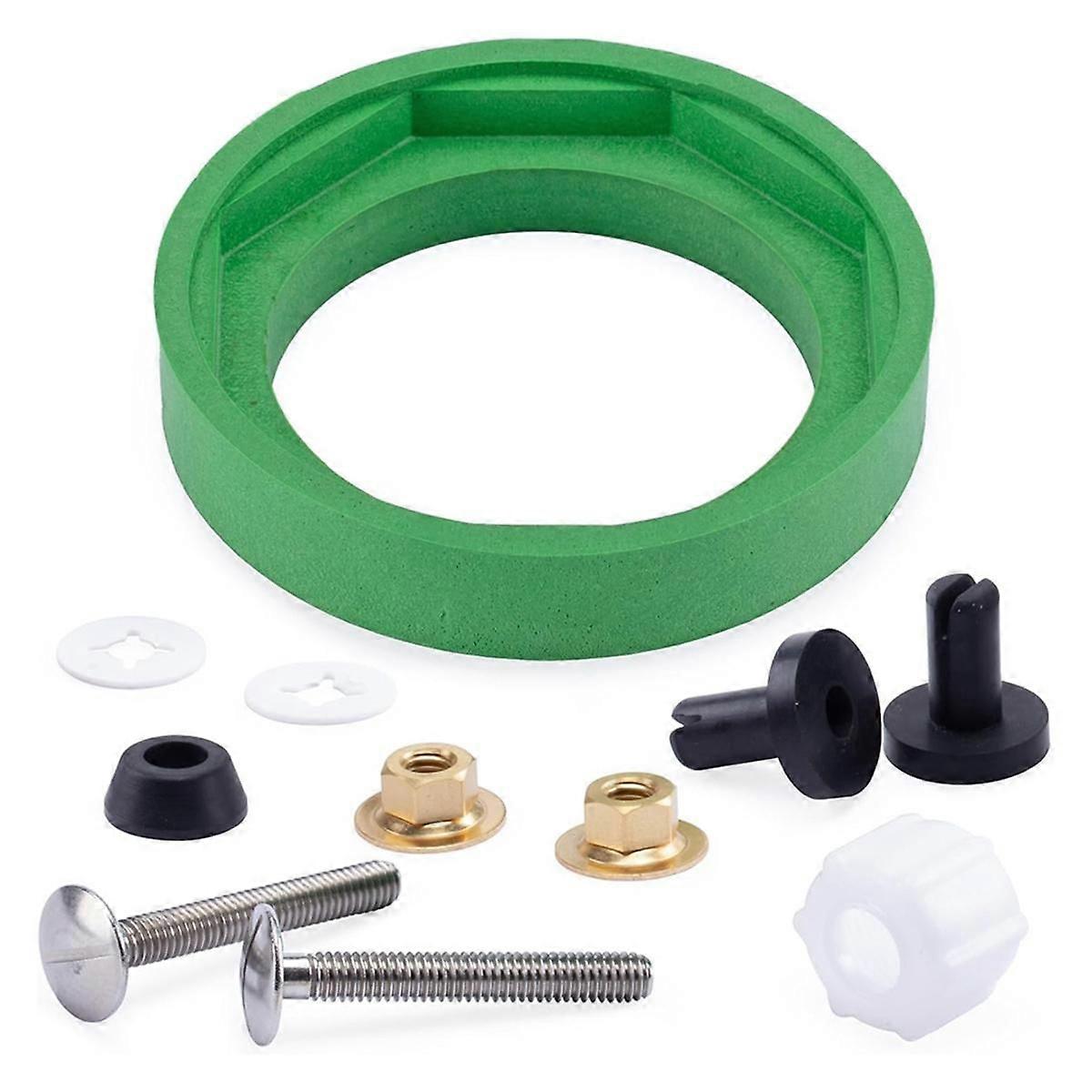3 Inch Toilet Tank Parts Replacement Kit, Compatible with AS738756-0070A Toilet Tank to Bowl Gasket A