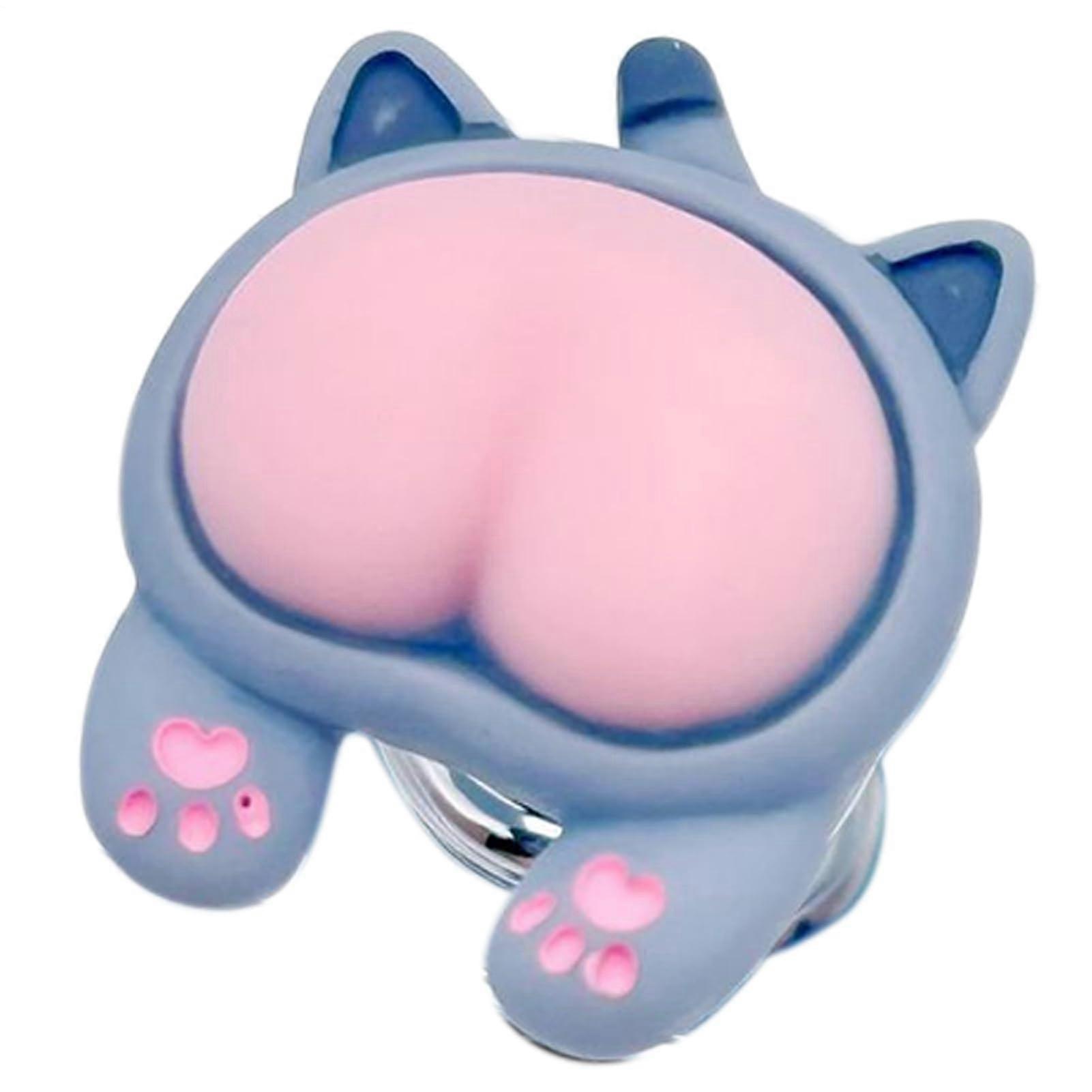 Animal Butt Button Pusher Assist Tool  Toilet Flush Button Covers