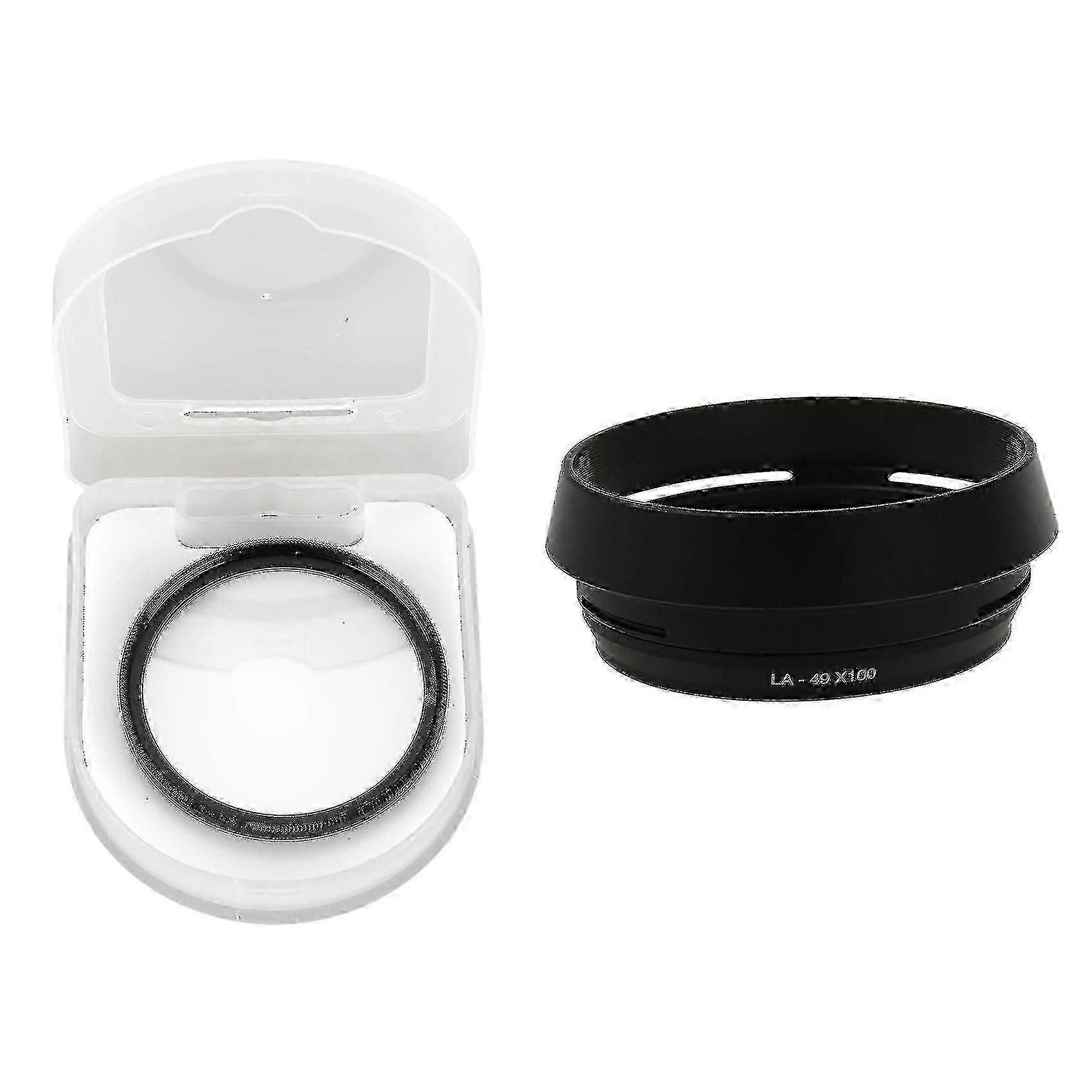 Digital Camera 49mm Multi Coated Protector Lens Filter Black