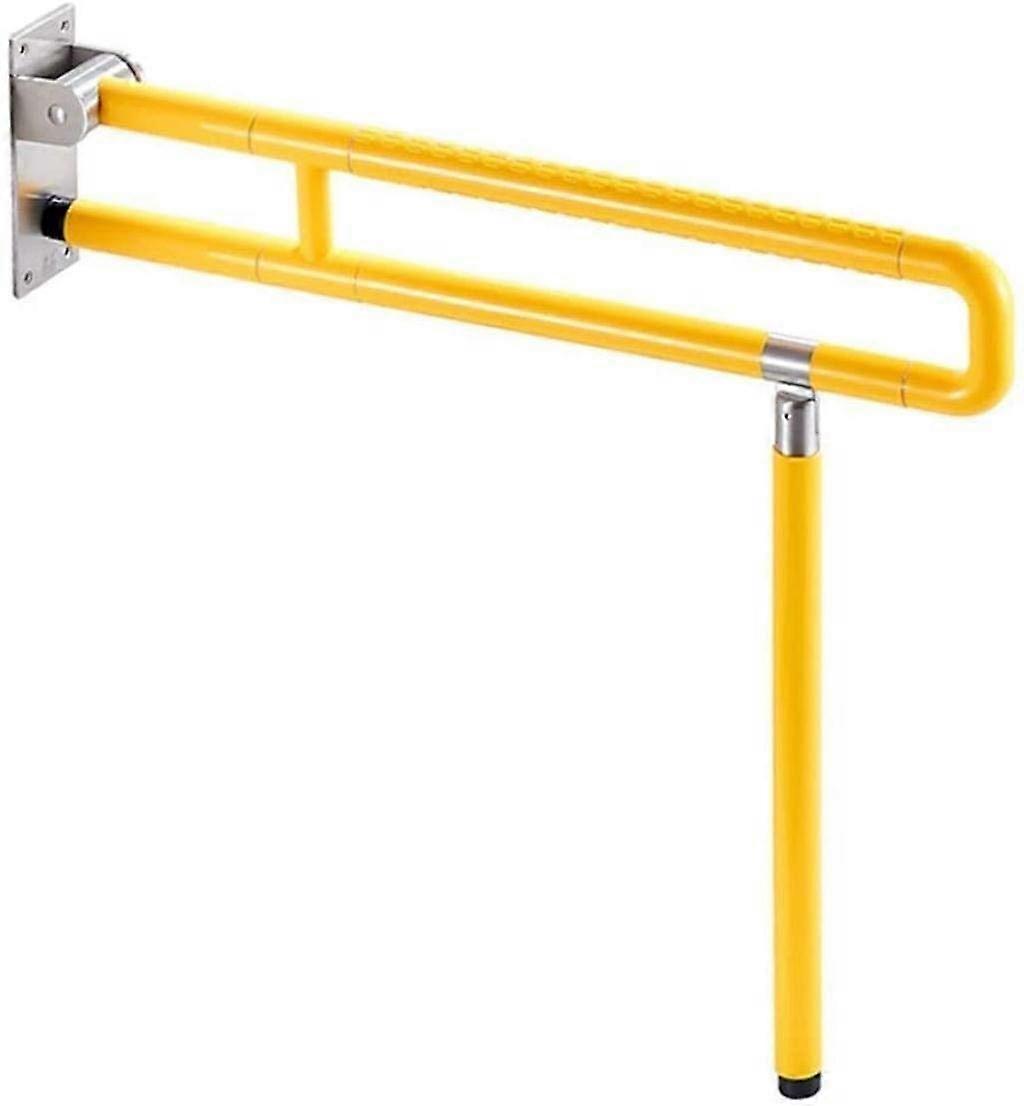 Folding Handrail, Barrier Handrail for Bathroom Safety, UType Grab Bar, Toilet Balance Support Handle D75cm D 60cm