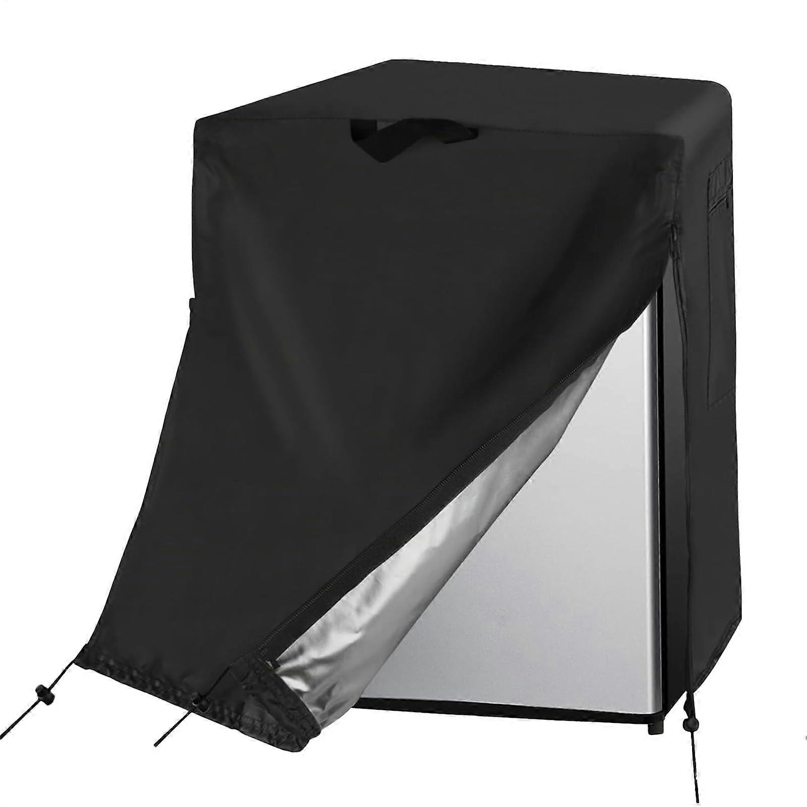 Fridge Cover - Protective Dust Cover for Fridge and Freezer with Zip Closure, Fits Standard Sizes, Durable Material