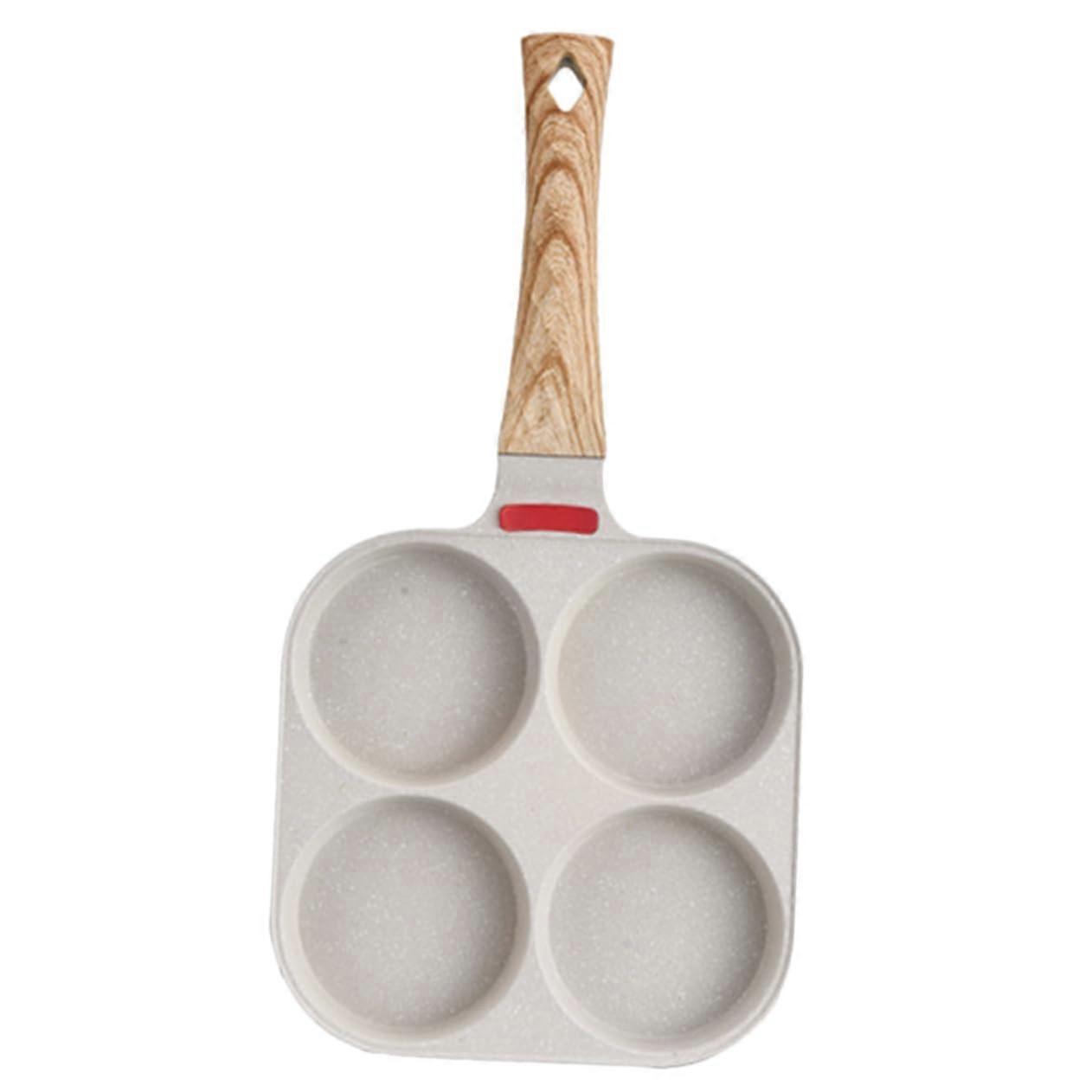 Non Stick Cup Egg Frying Pan Egg Cooker with Scald Handle for Quick Breakfasts and Easy Cleaning Suitable for All Cooktops