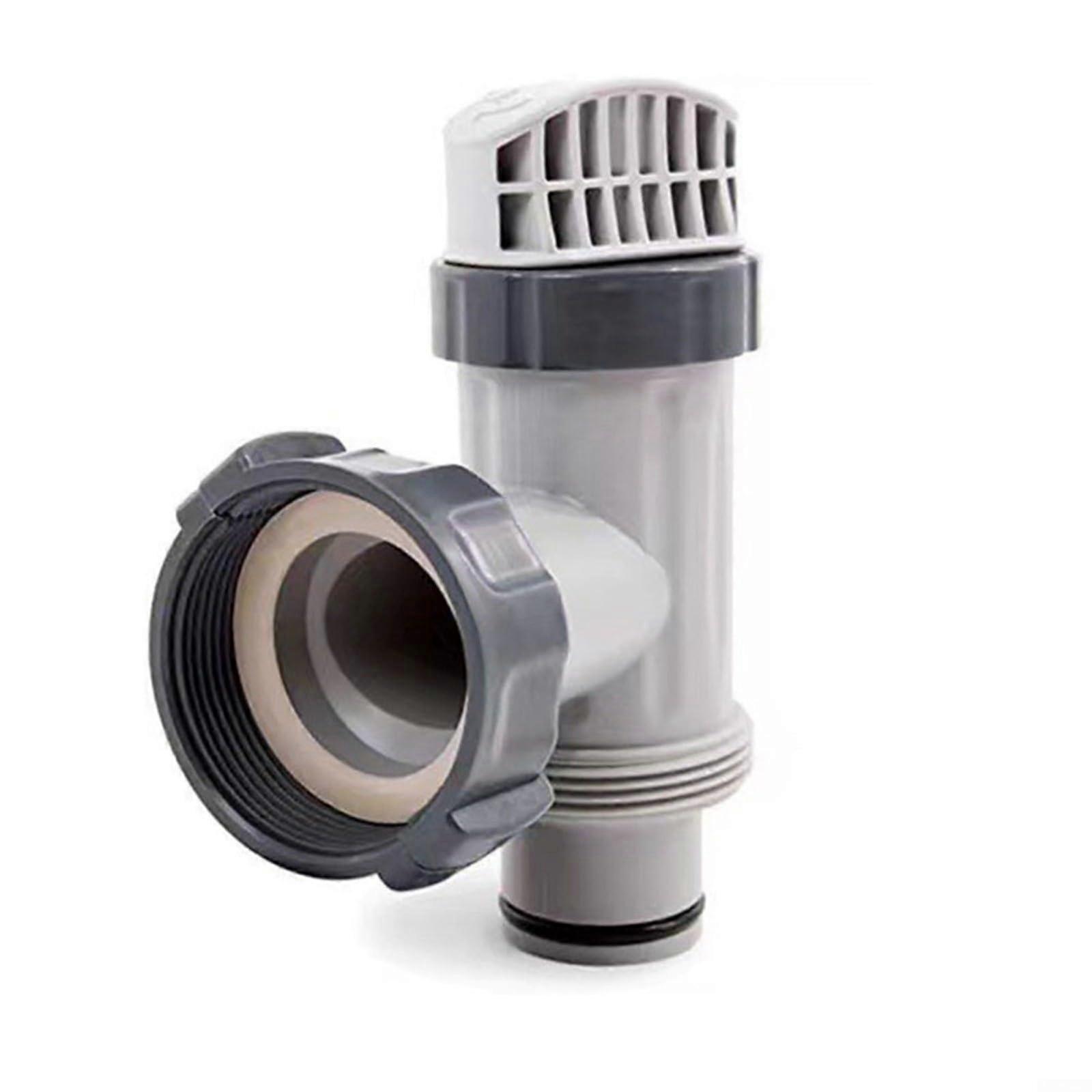 Shut-Off Valve For 25010 Pool Plunger Valves, For Filter Pumps, Compatible With 28635EG 28633EG 28671EG, Hose Connection