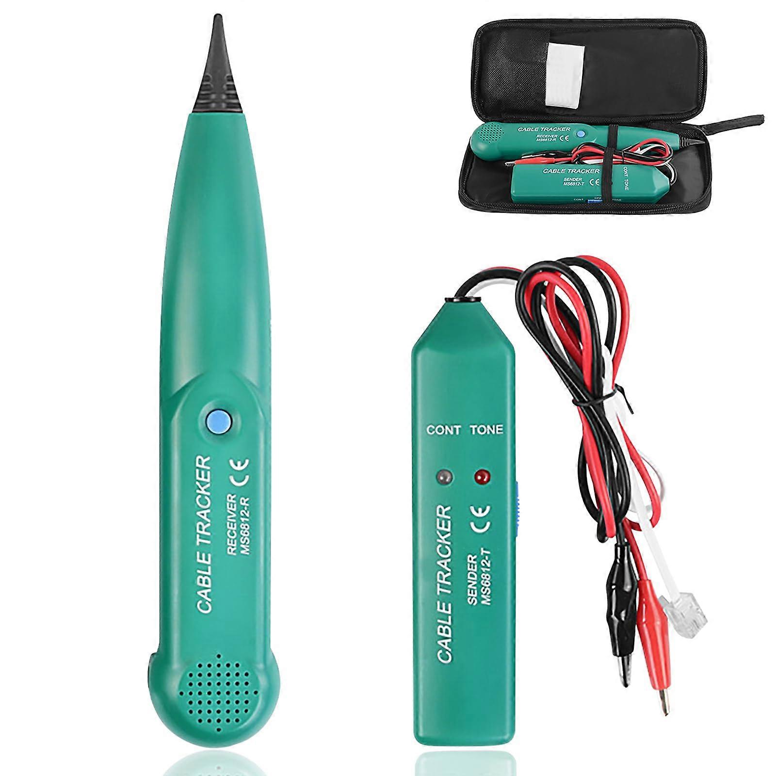 Cable Tracker Cable Break Detector, Multifunctional Wire Tester, Network Line Finder, Telephone Line Checker