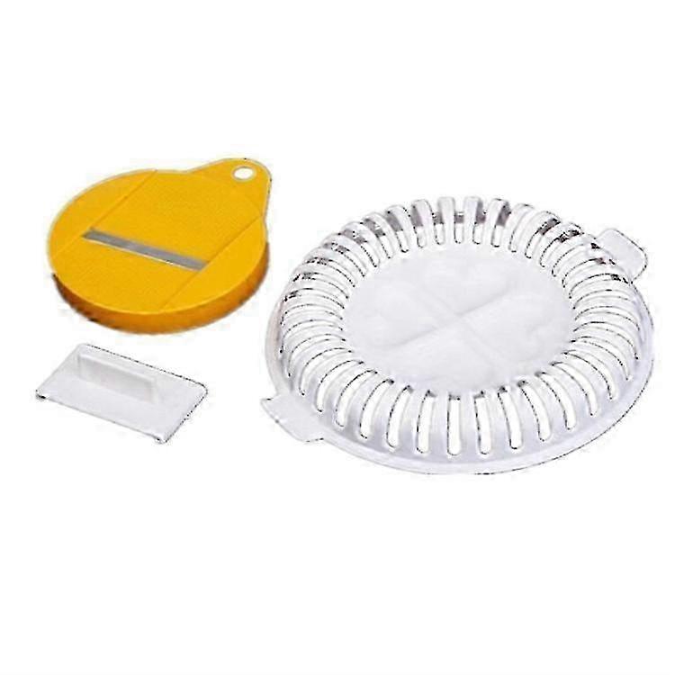 Processed Fruit Vegetable Slicer for Crispy Chips & Healthy Snacks - 3-in-1 Microwave Functionality