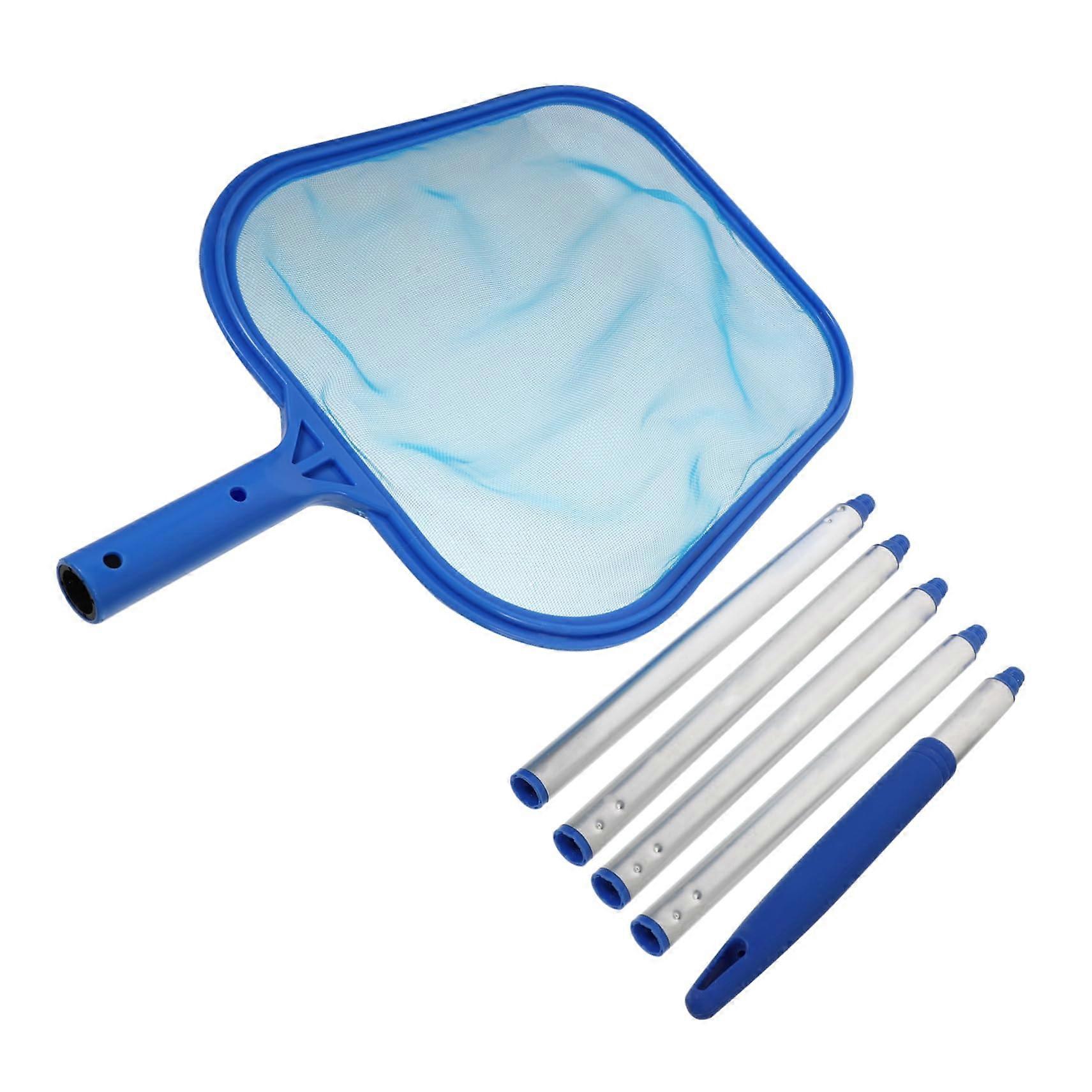 1 x Pool Cleaning Net with Aluminium Pole Landing Net for Effective Pool Cleaning Fine for Small Debris Durable and Practical for Clean Water